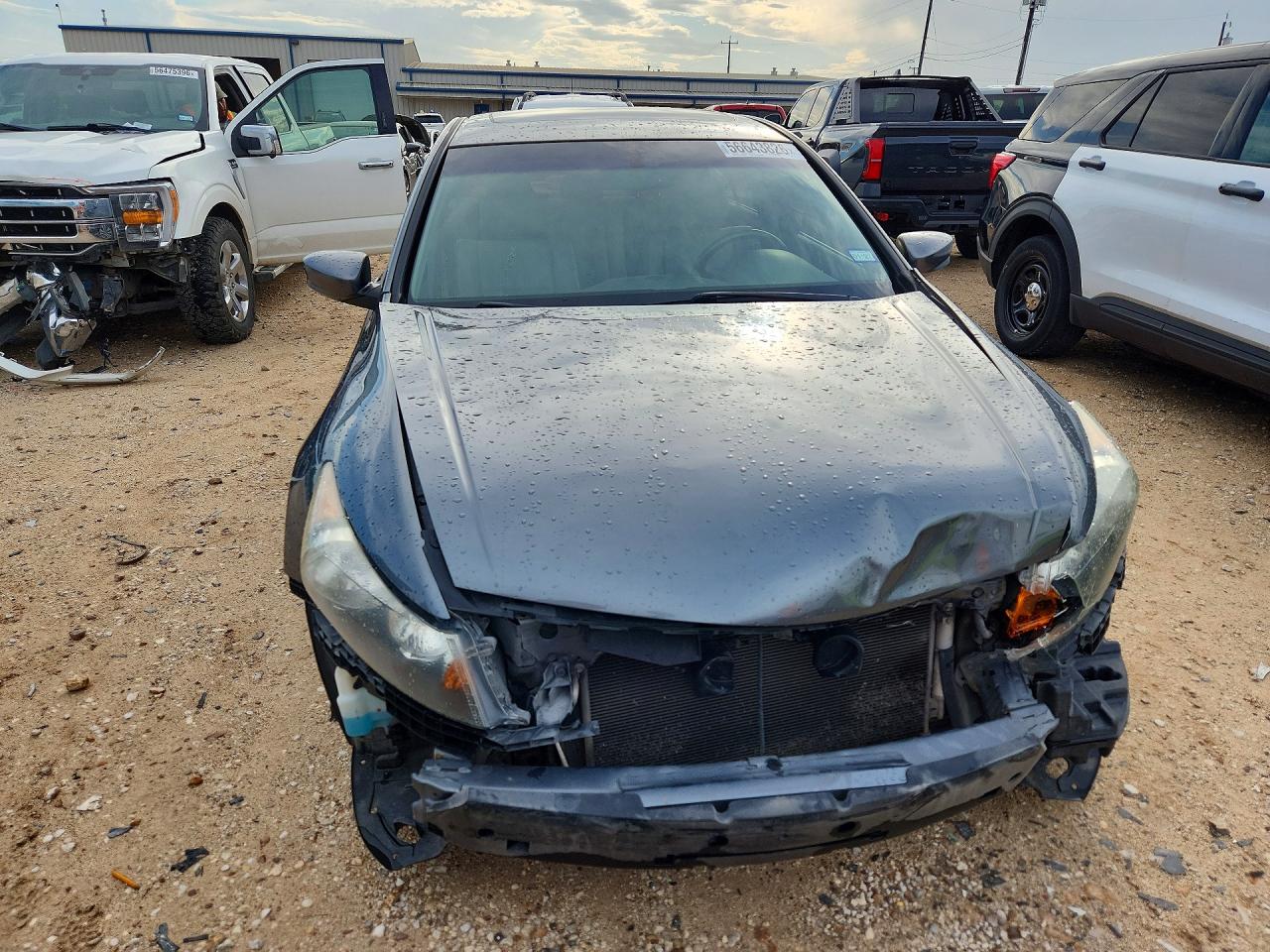 2012 Honda Accord Exl Gray vin: 1HGCP2F83CA046732