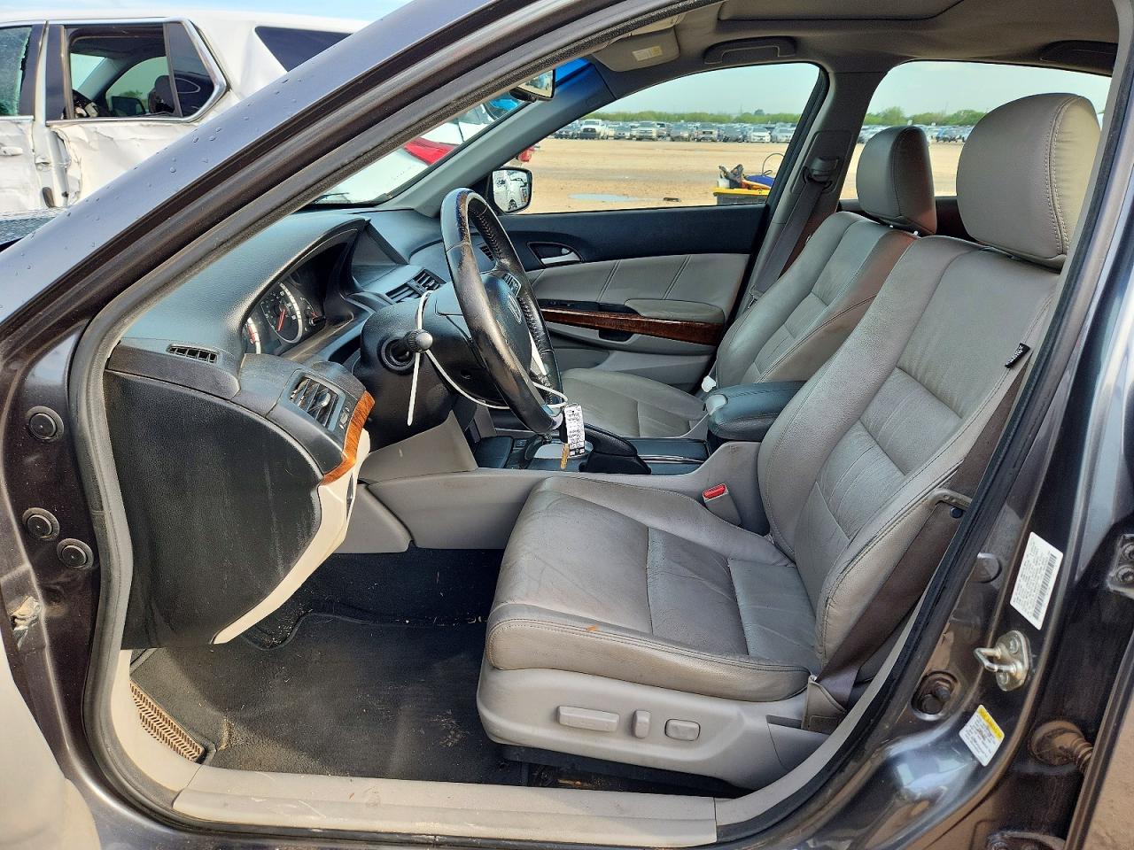 2012 Honda Accord Exl Gray vin: 1HGCP2F83CA046732