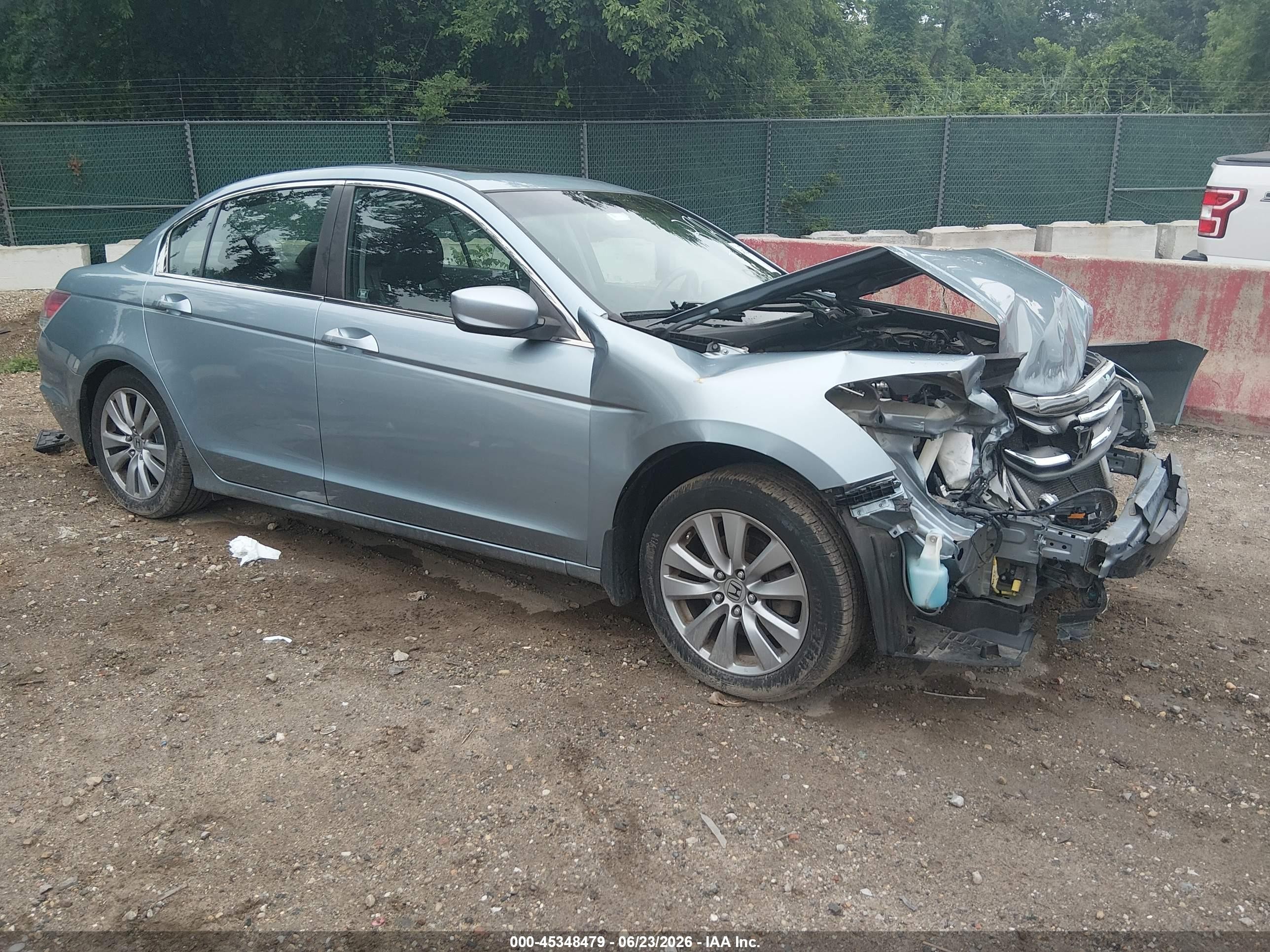 2012 Honda Accord 2.4 Ex-l Синий vin: 1HGCP2F83CA083781