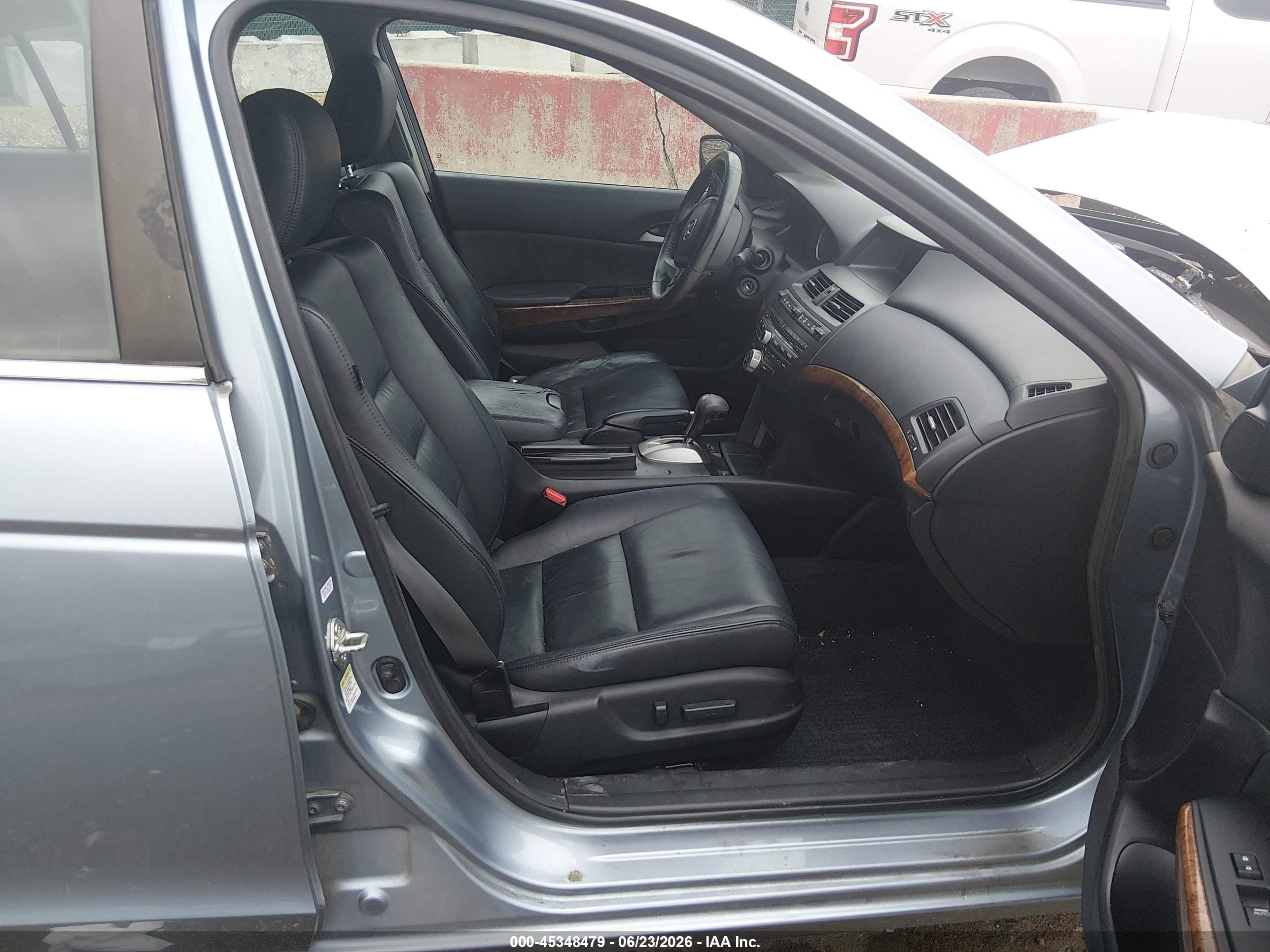 2012 Honda Accord 2.4 Ex-l Blue vin: 1HGCP2F83CA083781