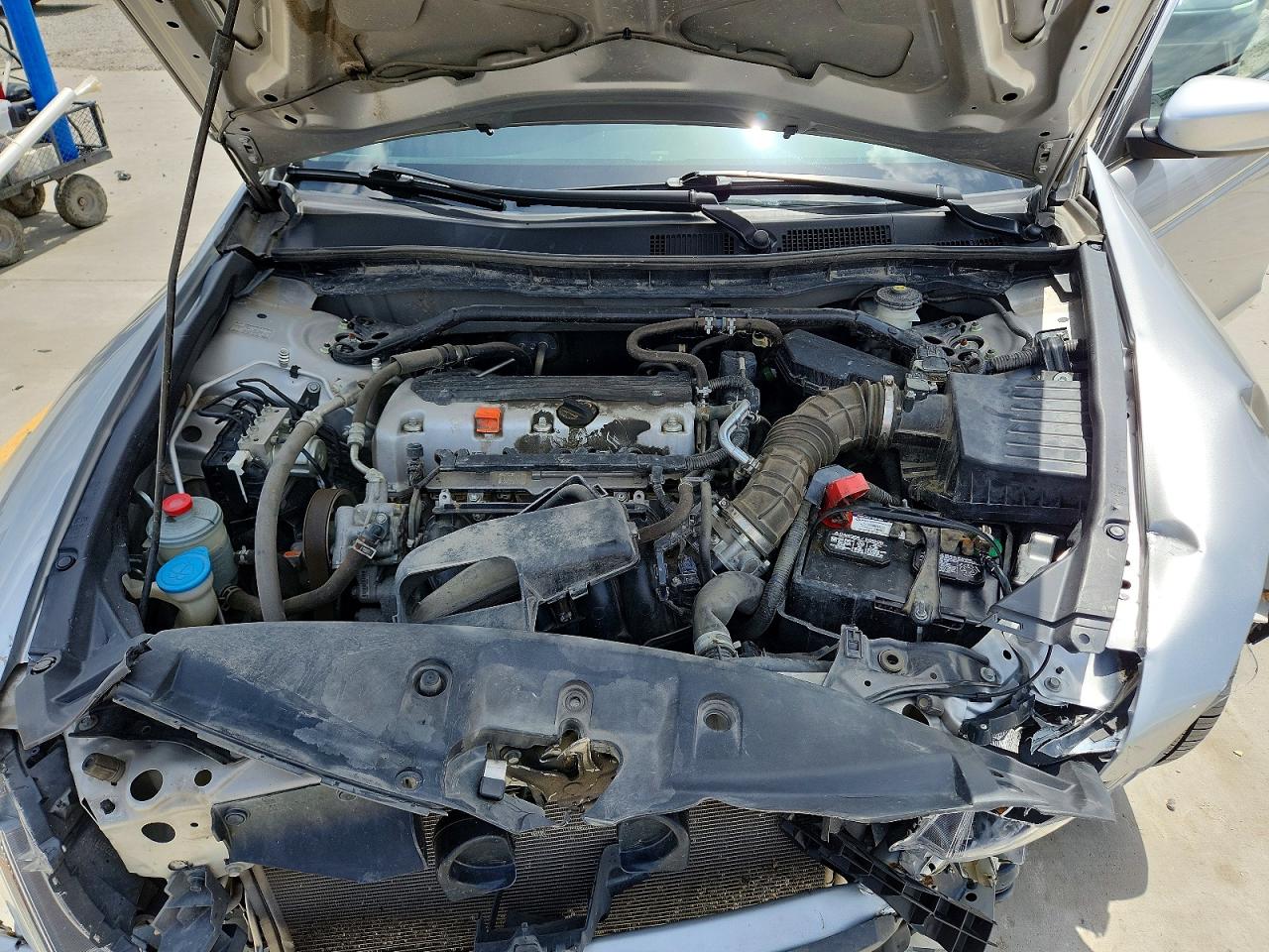 2012 Honda Accord Exl Silver vin: 1HGCP2F83CA091296