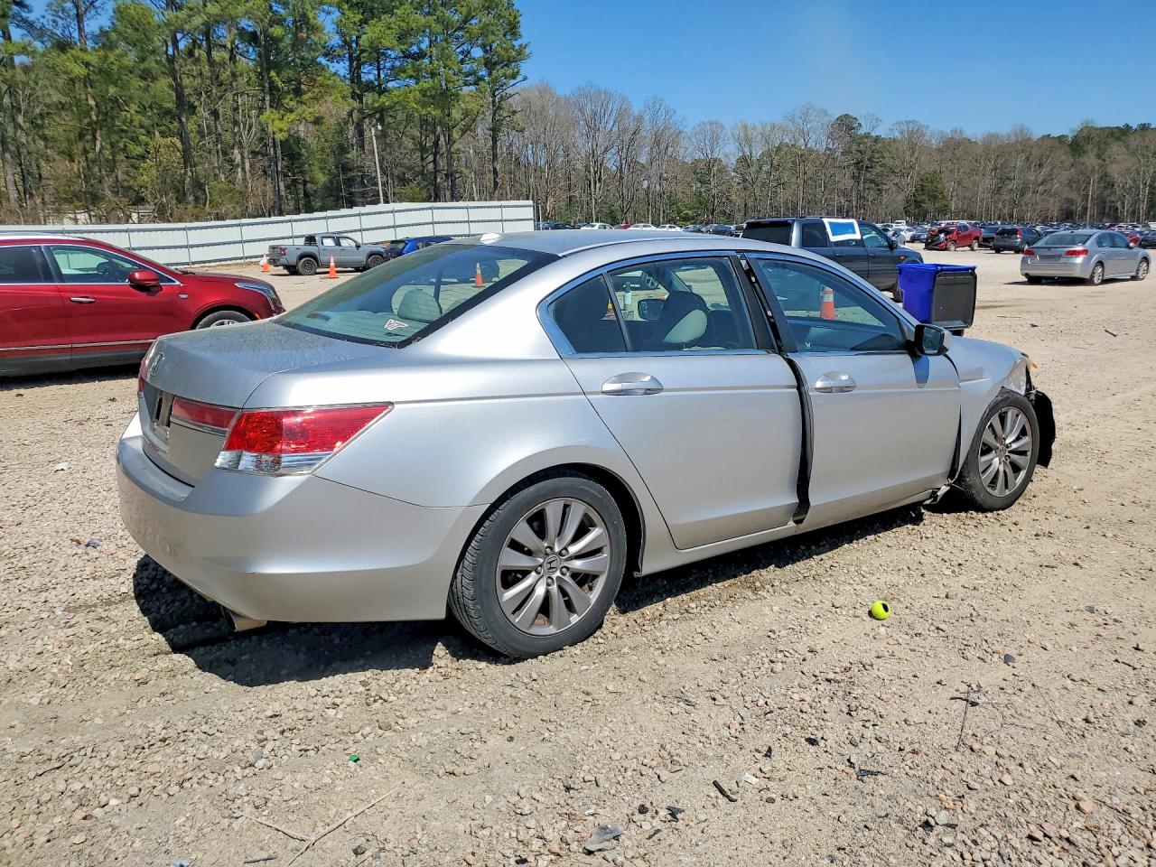 2012 Honda Accord Exl Silver vin: 1HGCP2F83CA094120