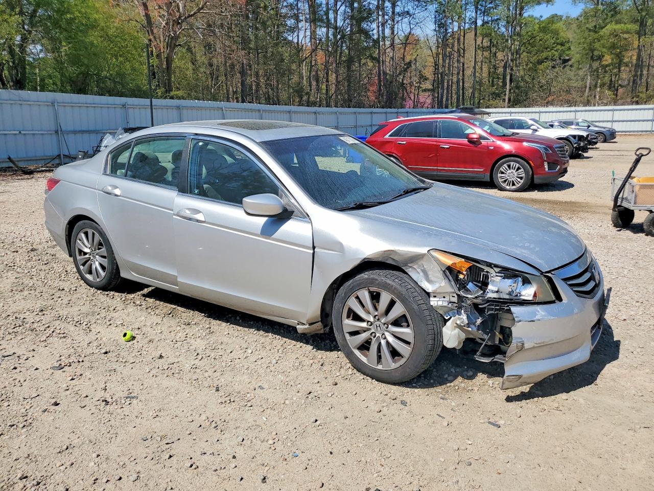 2012 Honda Accord Exl Silver vin: 1HGCP2F83CA094120