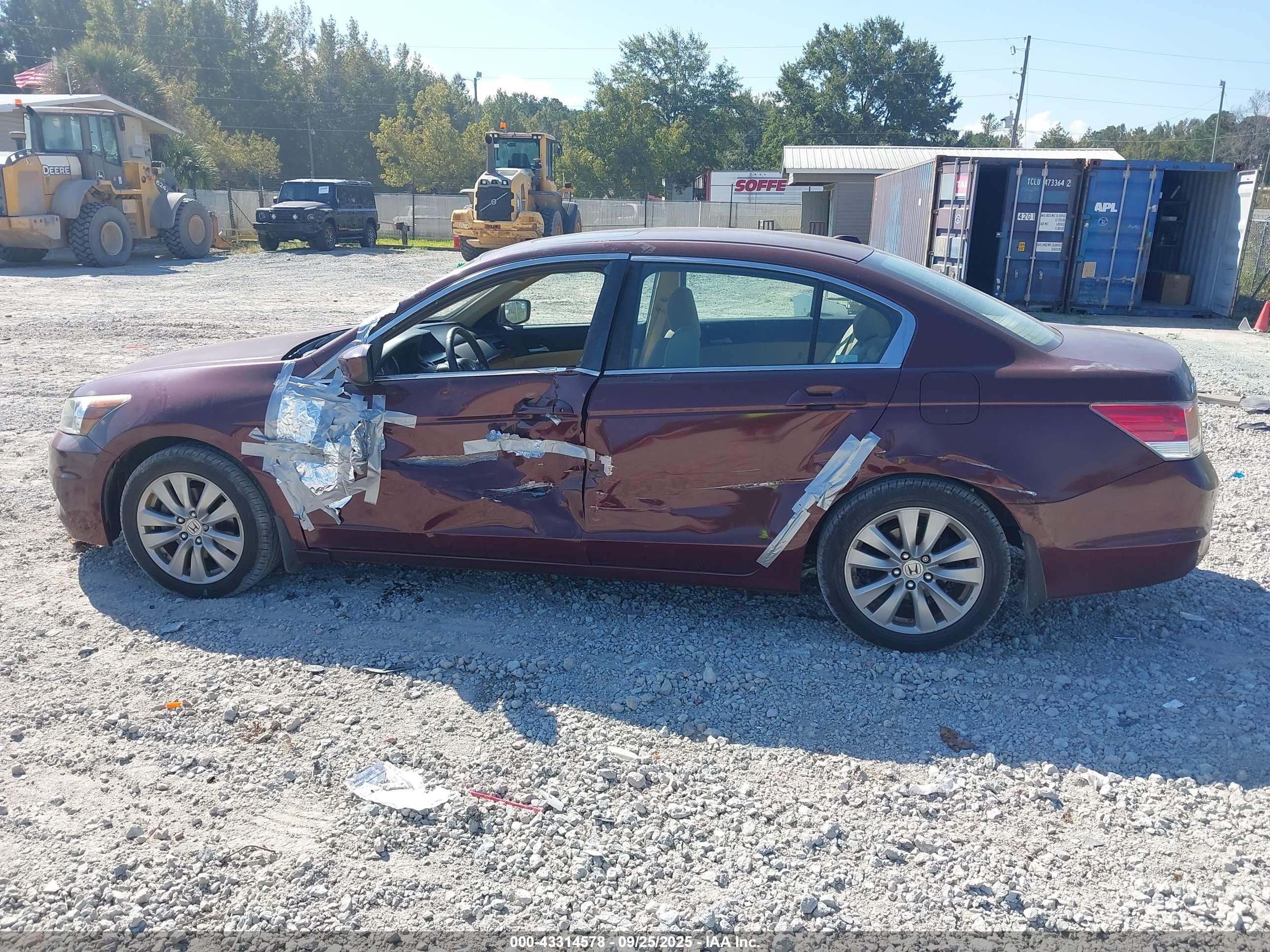 2012 Honda Accord Sdn 2.4 Ex-l/ex-l Purple vin: 1HGCP2F83CA111983