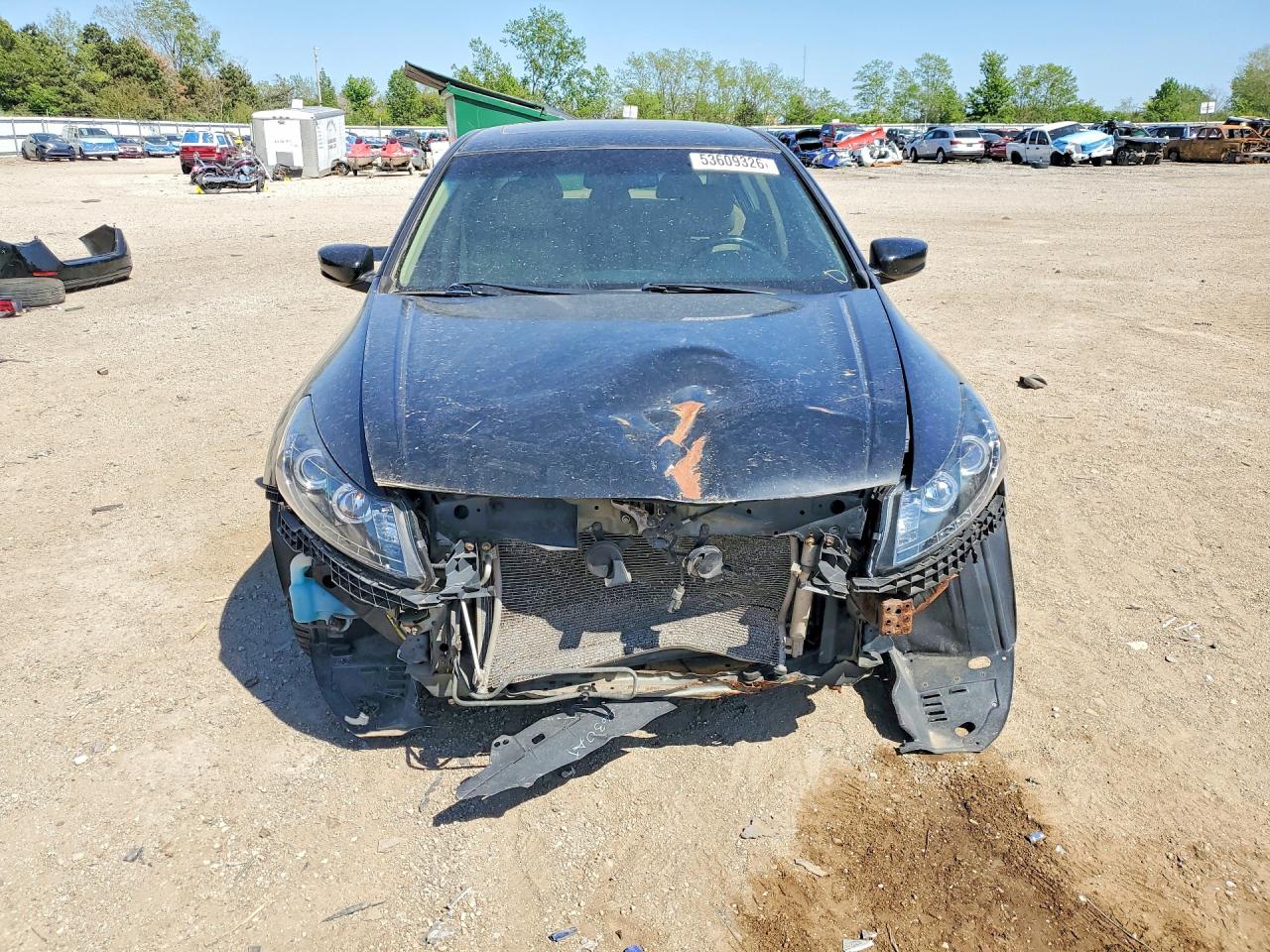 2012 Honda Accord Exl Black vin: 1HGCP2F83CA171763