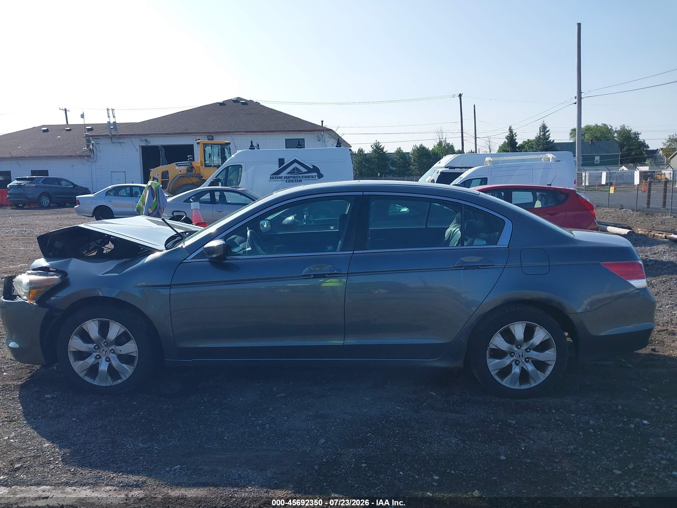 2010 Honda Accord 2.4 Ex-l Gray vin: 1HGCP2F84AA004759