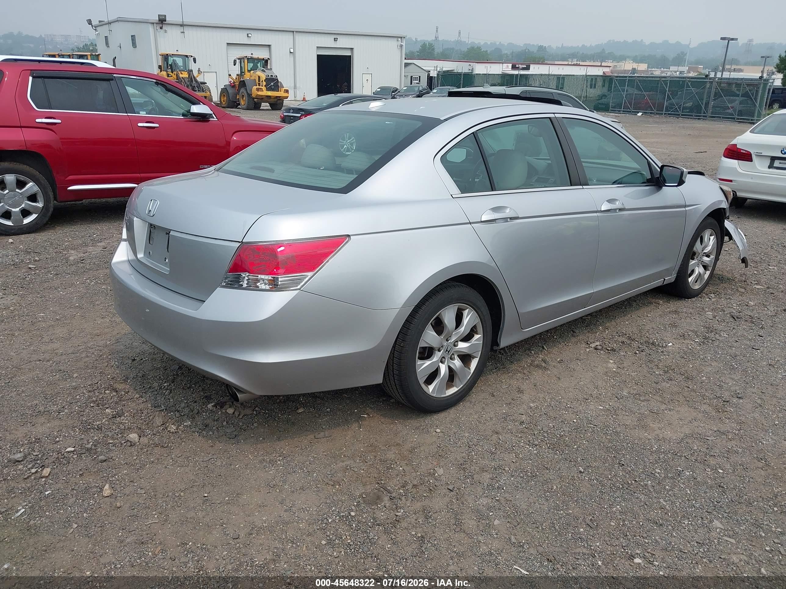 2010 Honda Accord 2.4 Ex-l Серебряный vin: 1HGCP2F84AA007001