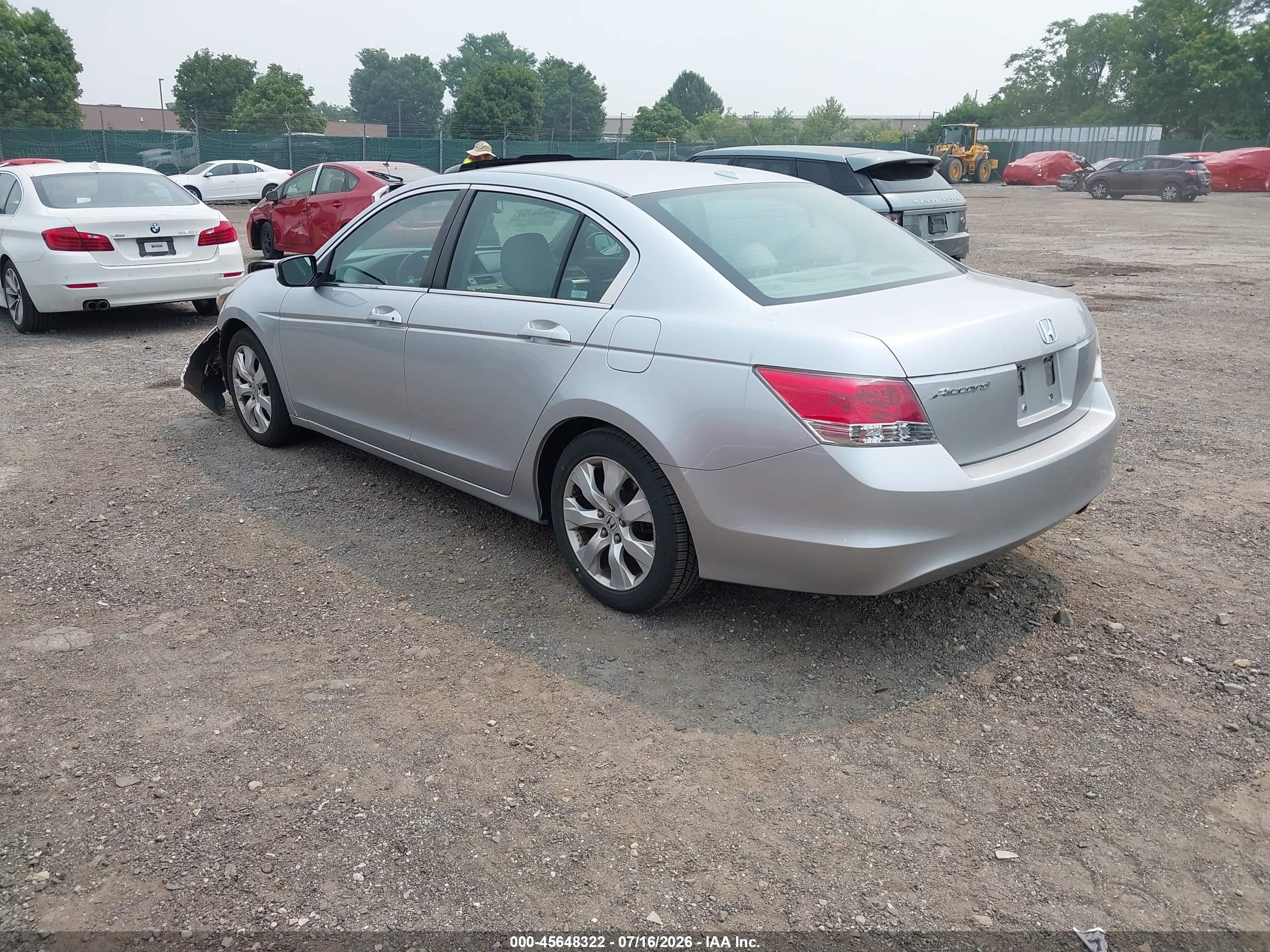 2010 Honda Accord 2.4 Ex-l Серебряный vin: 1HGCP2F84AA007001