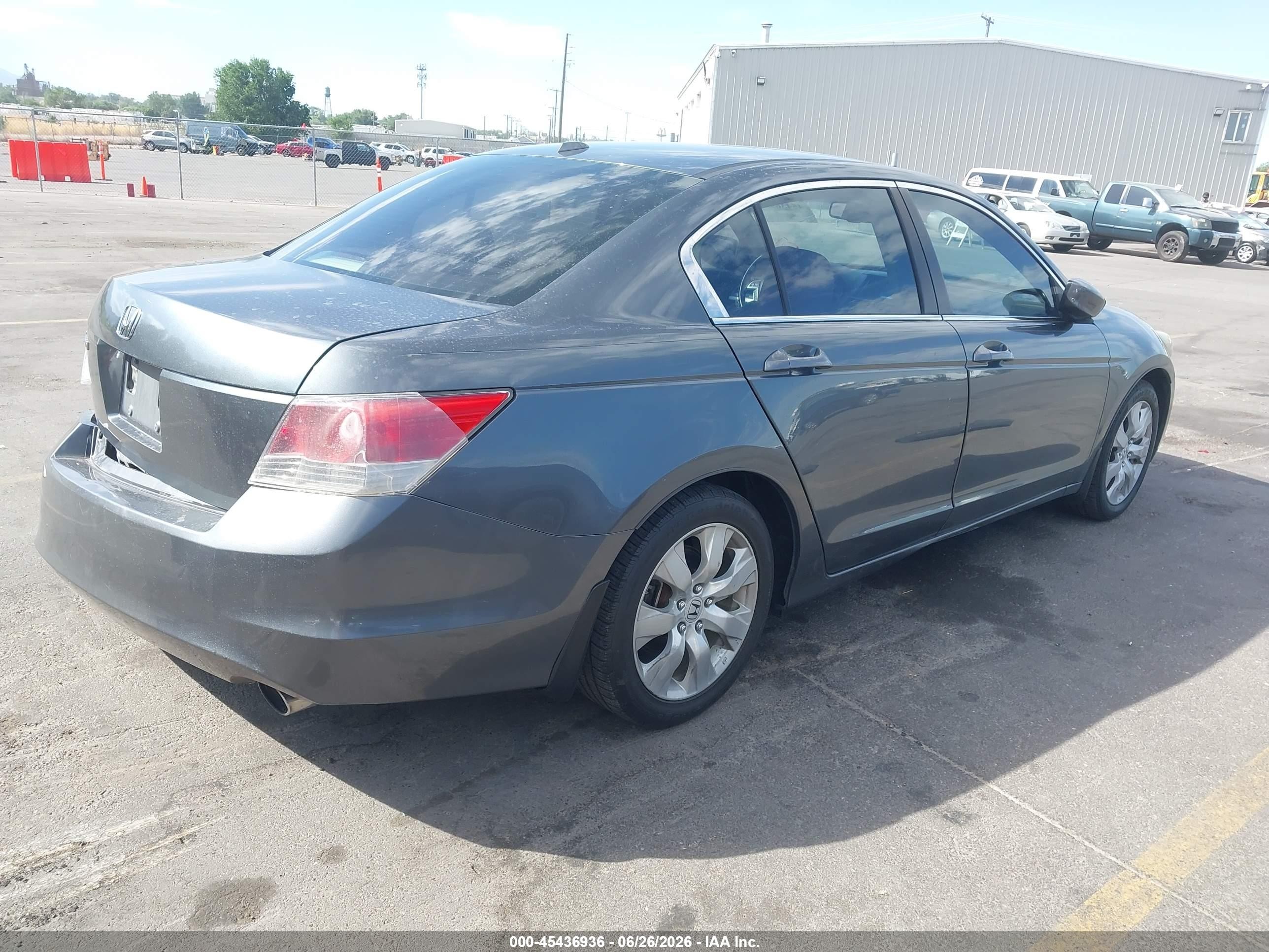 2010 Honda Accord 2.4 Ex-l Gray vin: 1HGCP2F84AA012098