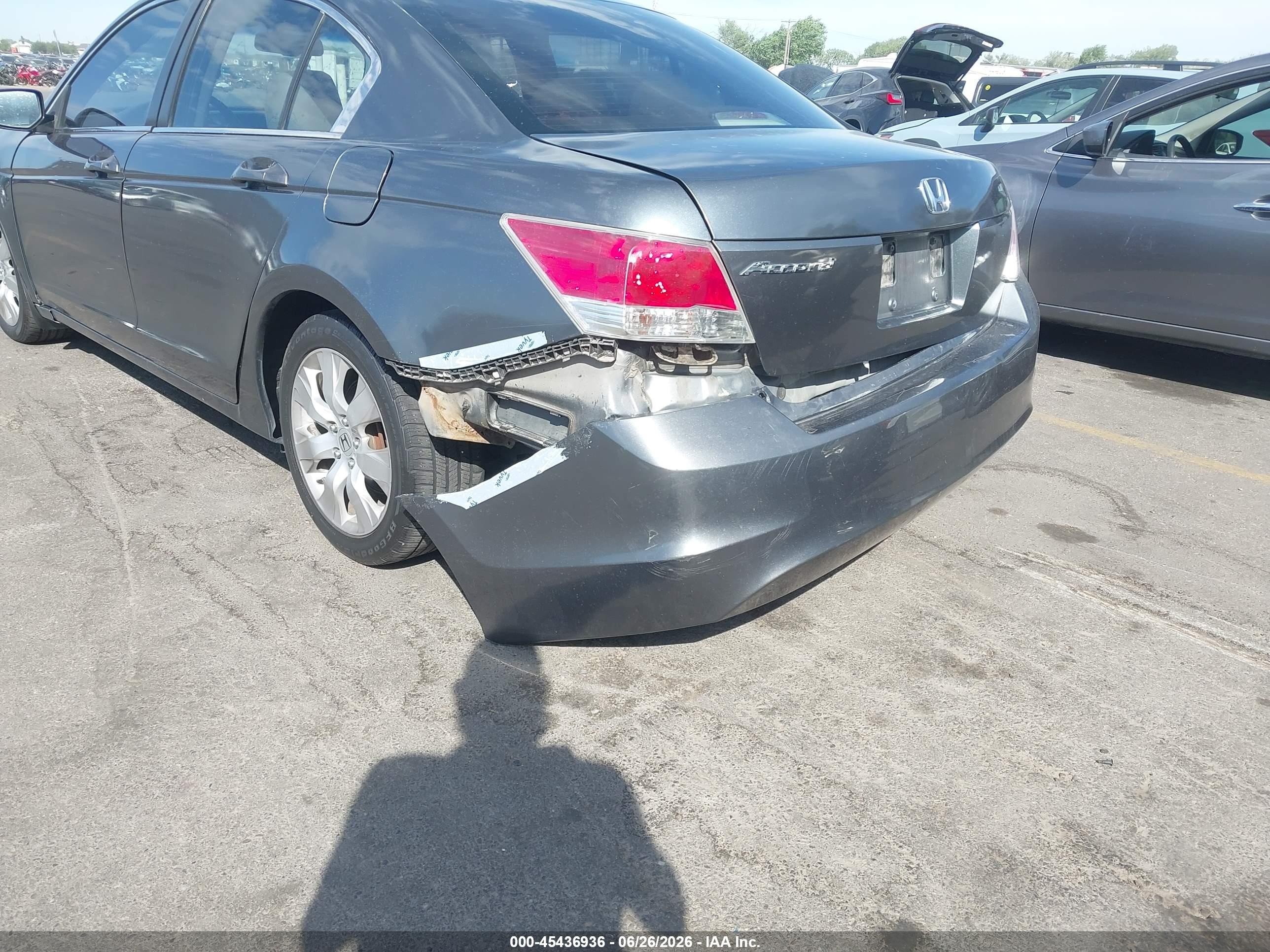 2010 Honda Accord 2.4 Ex-l Gray vin: 1HGCP2F84AA012098