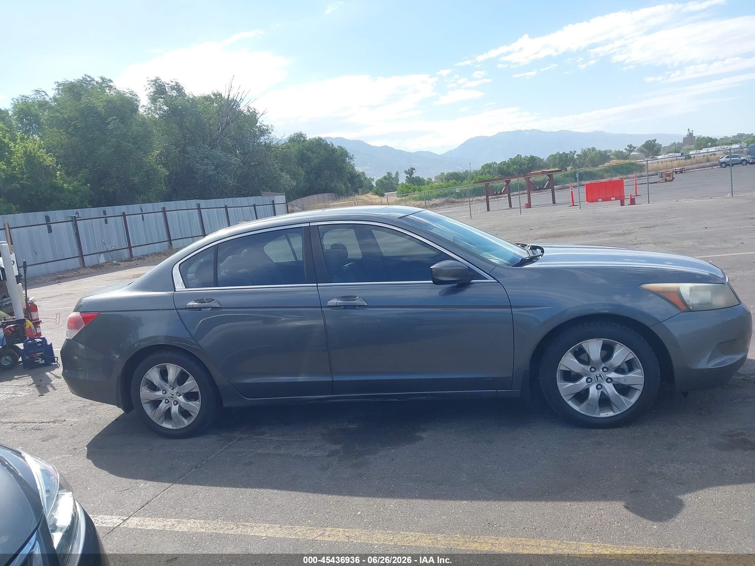 2010 Honda Accord 2.4 Ex-l Gray vin: 1HGCP2F84AA012098