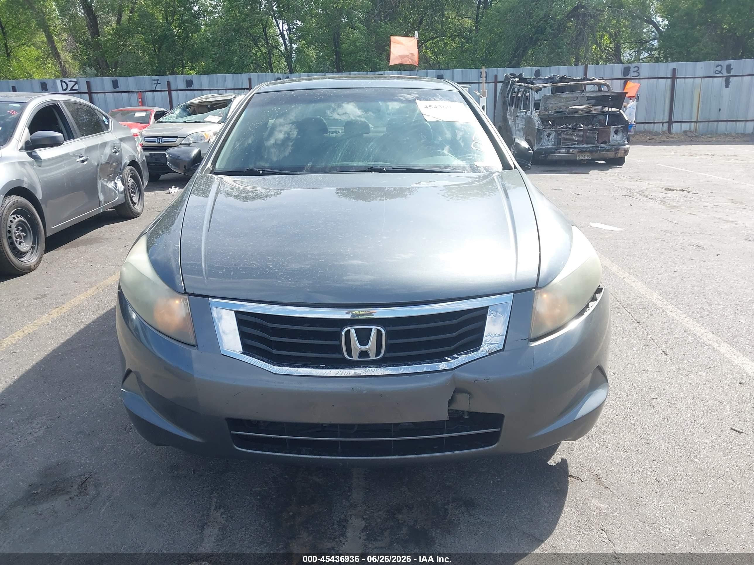 2010 Honda Accord 2.4 Ex-l Gray vin: 1HGCP2F84AA012098