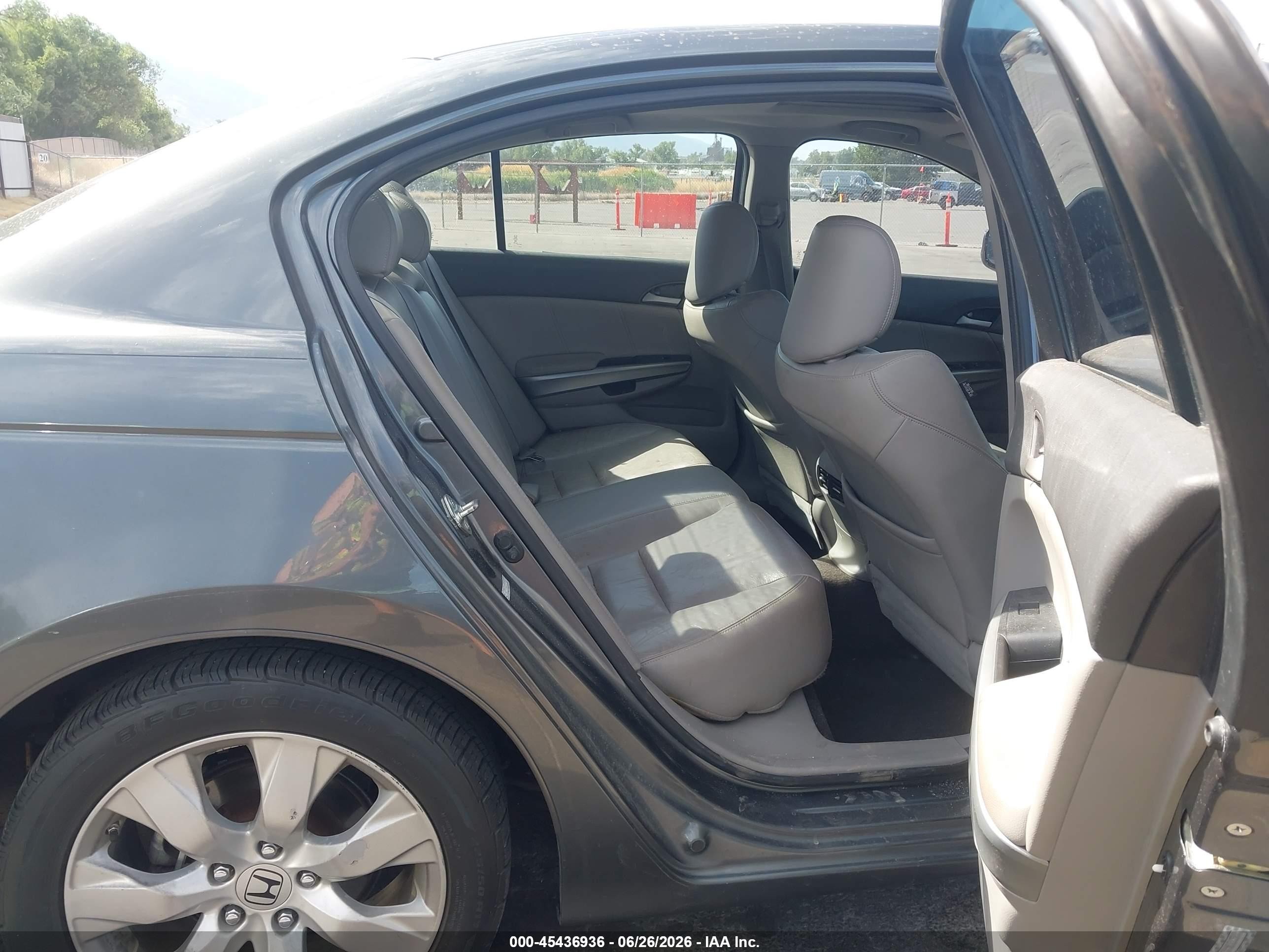 2010 Honda Accord 2.4 Ex-l Gray vin: 1HGCP2F84AA012098