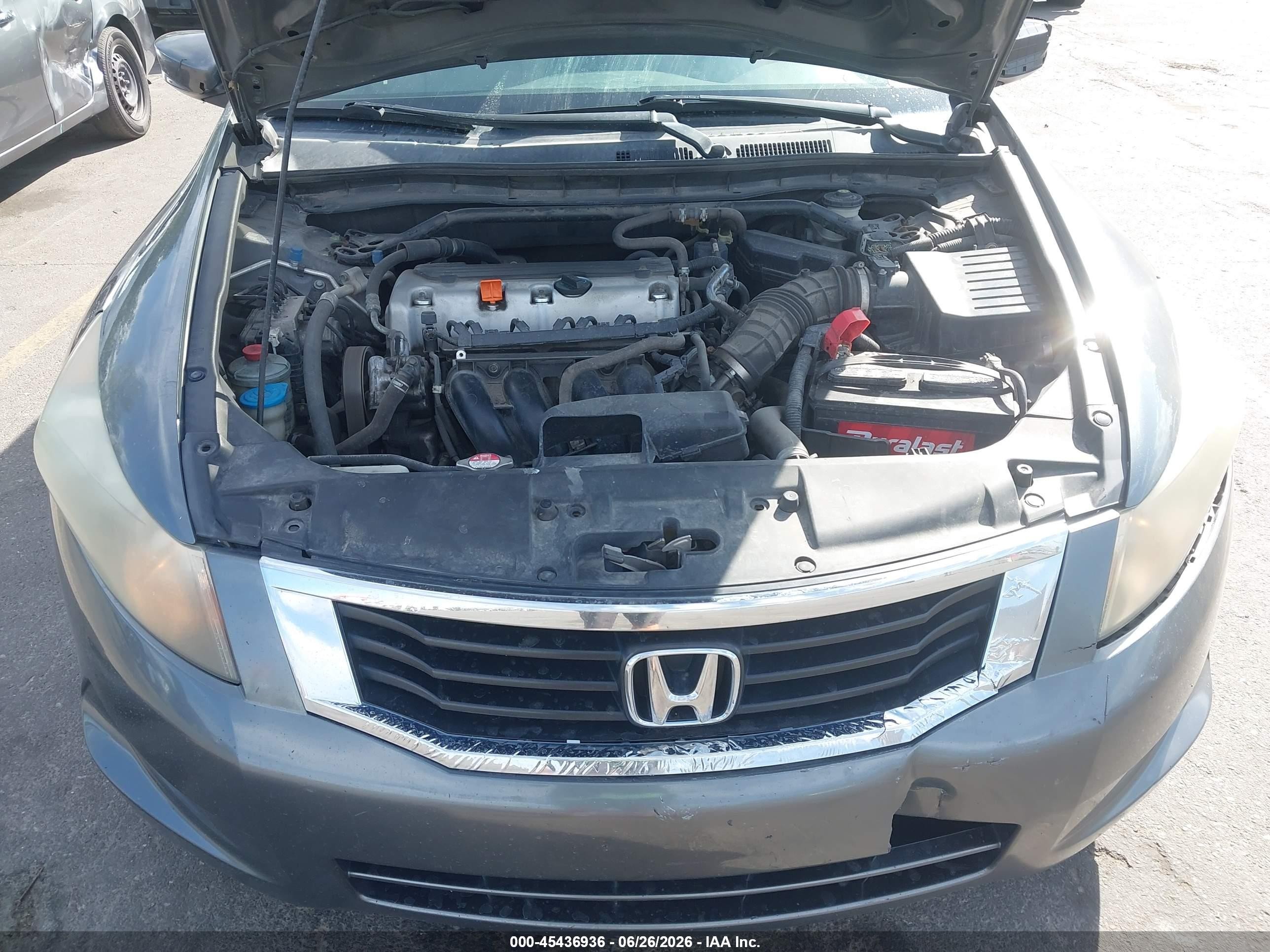 2010 Honda Accord 2.4 Ex-l Gray vin: 1HGCP2F84AA012098