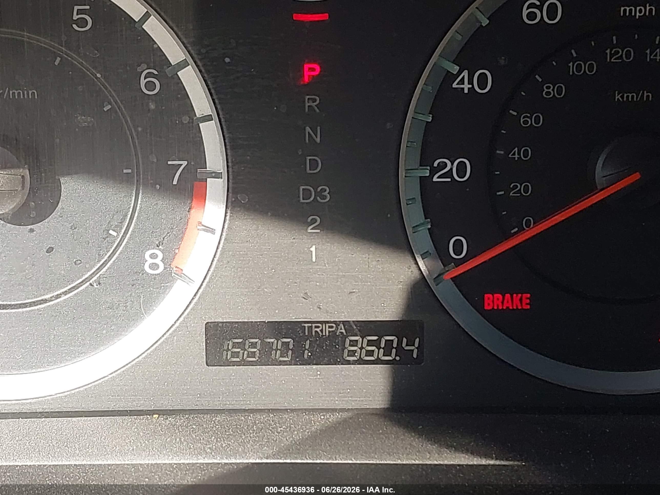 2010 Honda Accord 2.4 Ex-l Gray vin: 1HGCP2F84AA012098