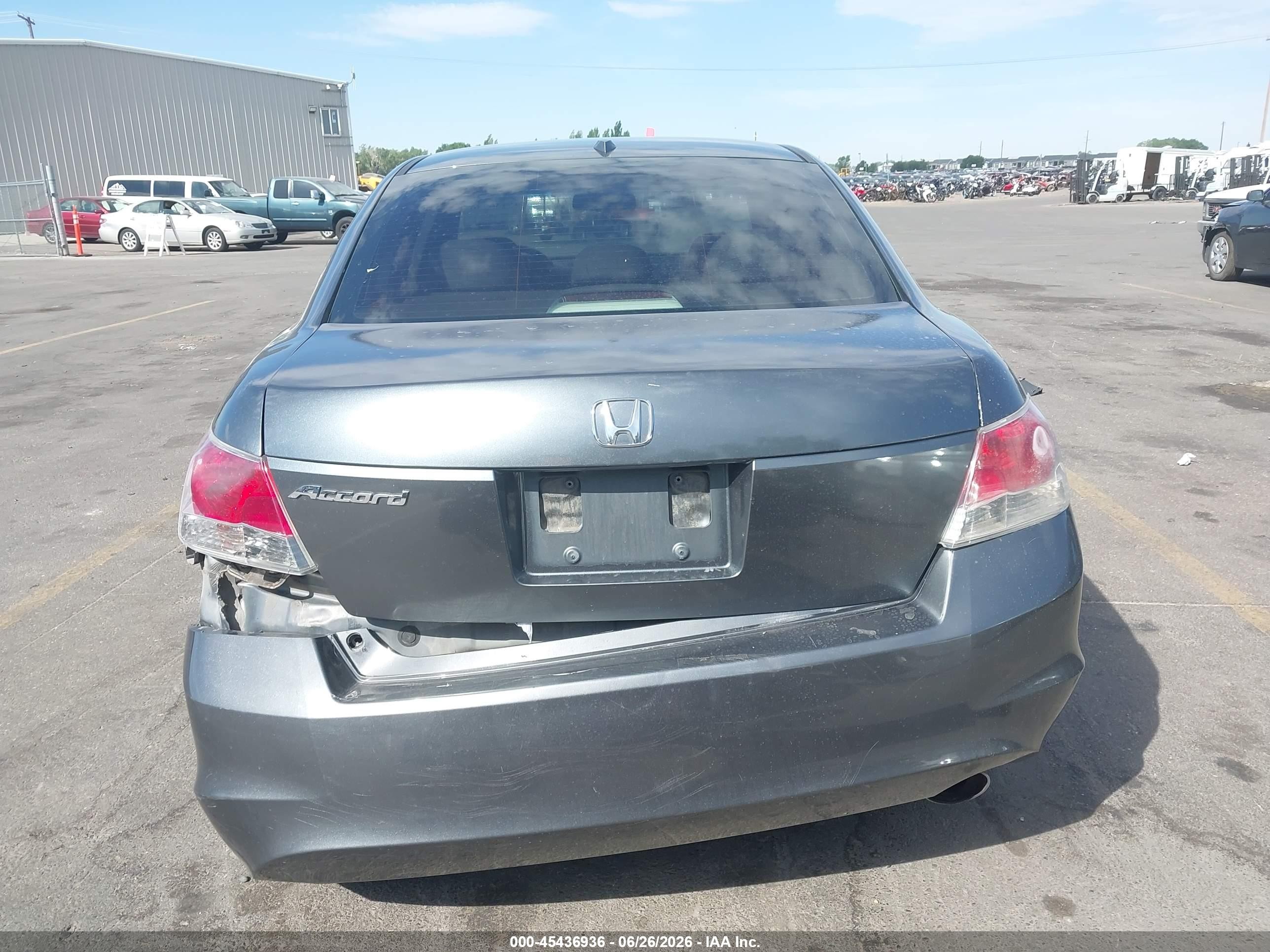 2010 Honda Accord 2.4 Ex-l Gray vin: 1HGCP2F84AA012098