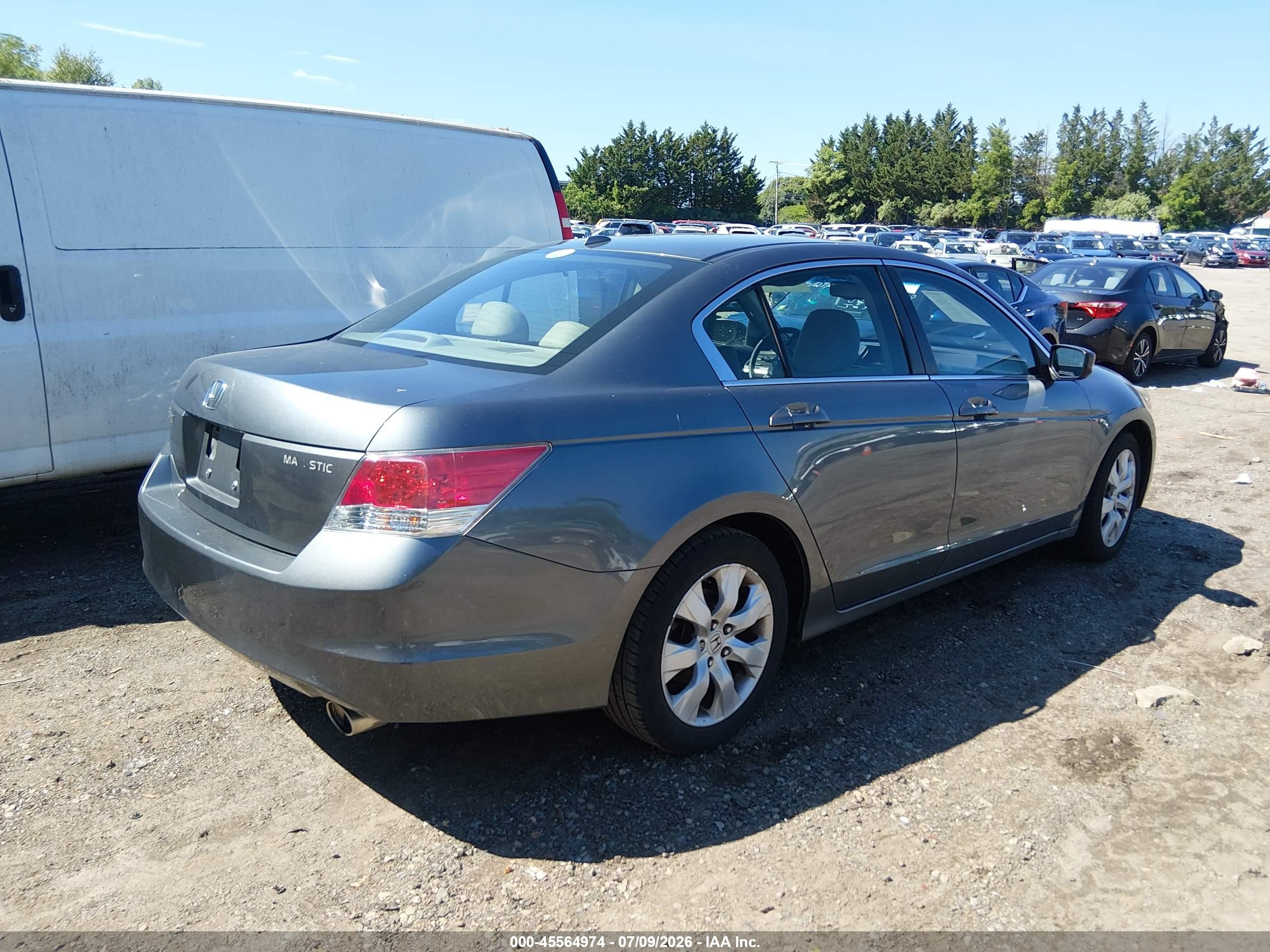 2010 Honda Accord 2.4 Ex-l Gray vin: 1HGCP2F84AA034408