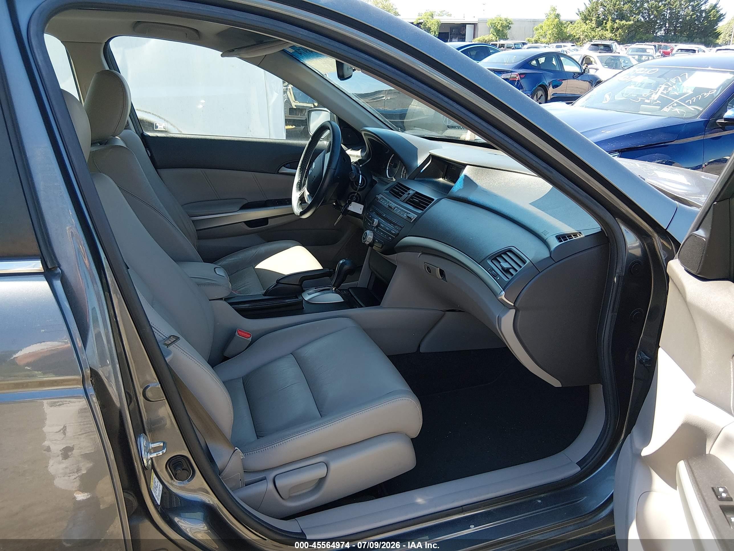 2010 Honda Accord 2.4 Ex-l Gray vin: 1HGCP2F84AA034408