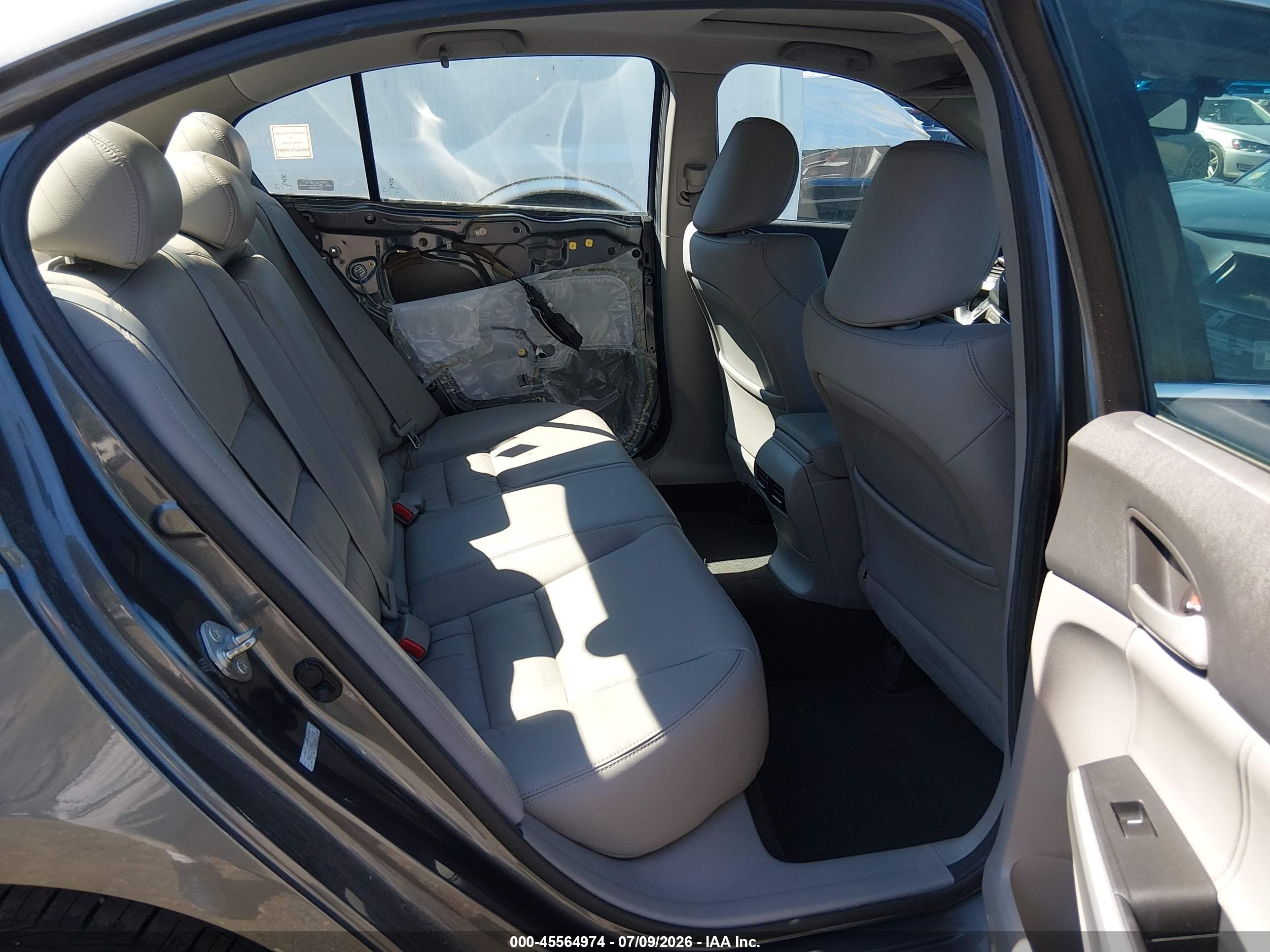 2010 Honda Accord 2.4 Ex-l Gray vin: 1HGCP2F84AA034408