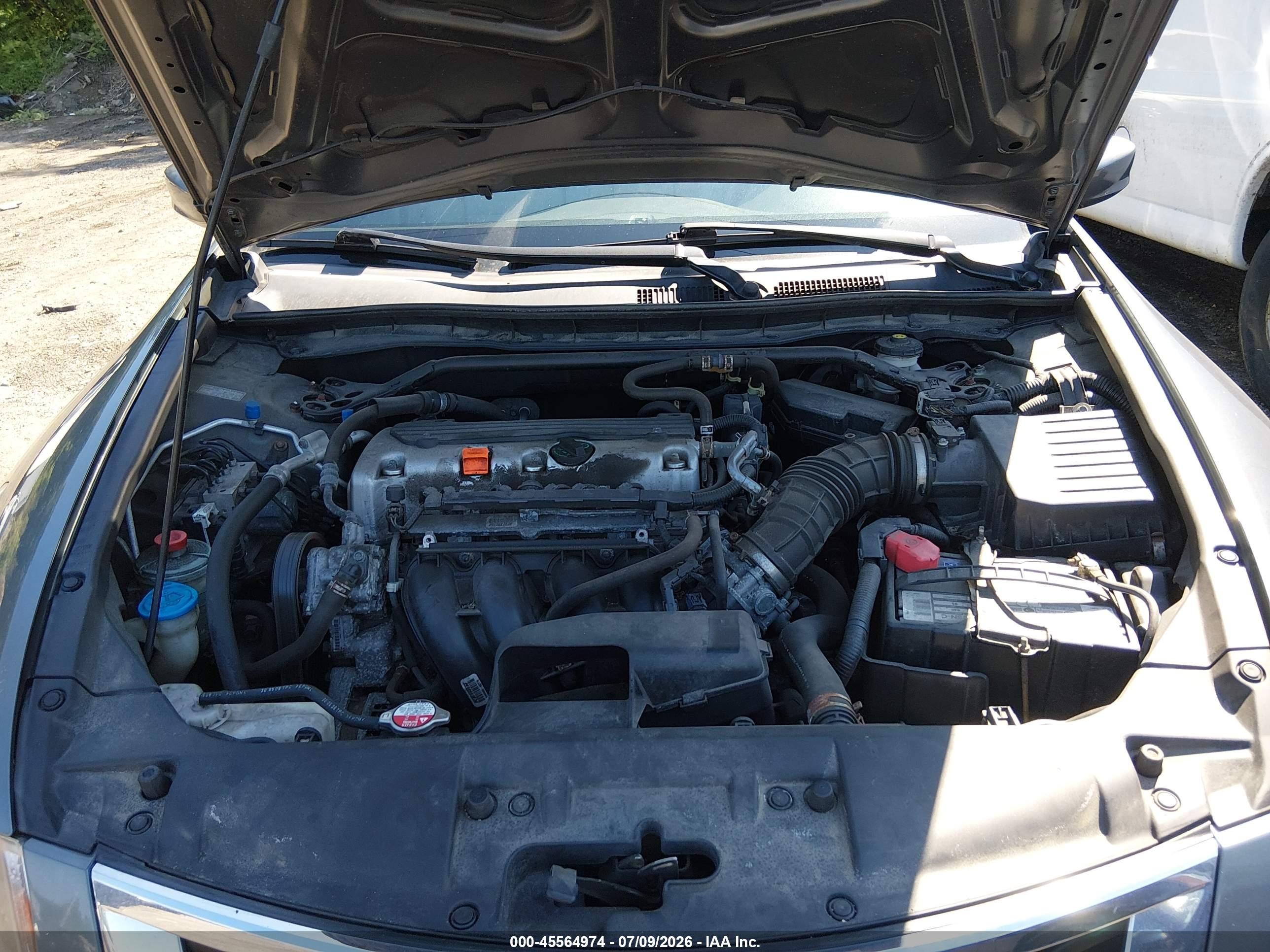 2010 Honda Accord 2.4 Ex-l Gray vin: 1HGCP2F84AA034408