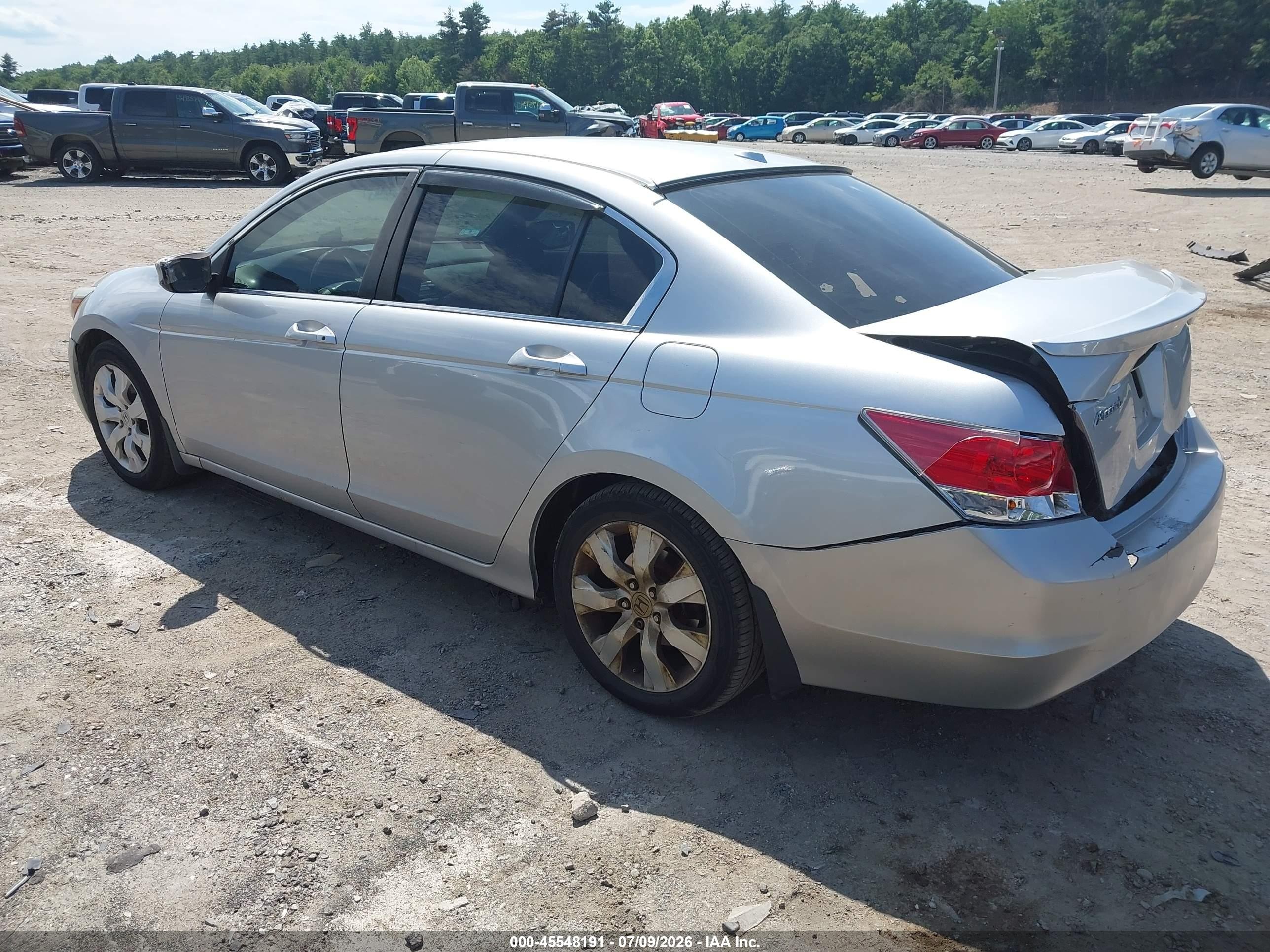 2010 Honda Accord 2.4 Ex-l Silver vin: 1HGCP2F84AA036398