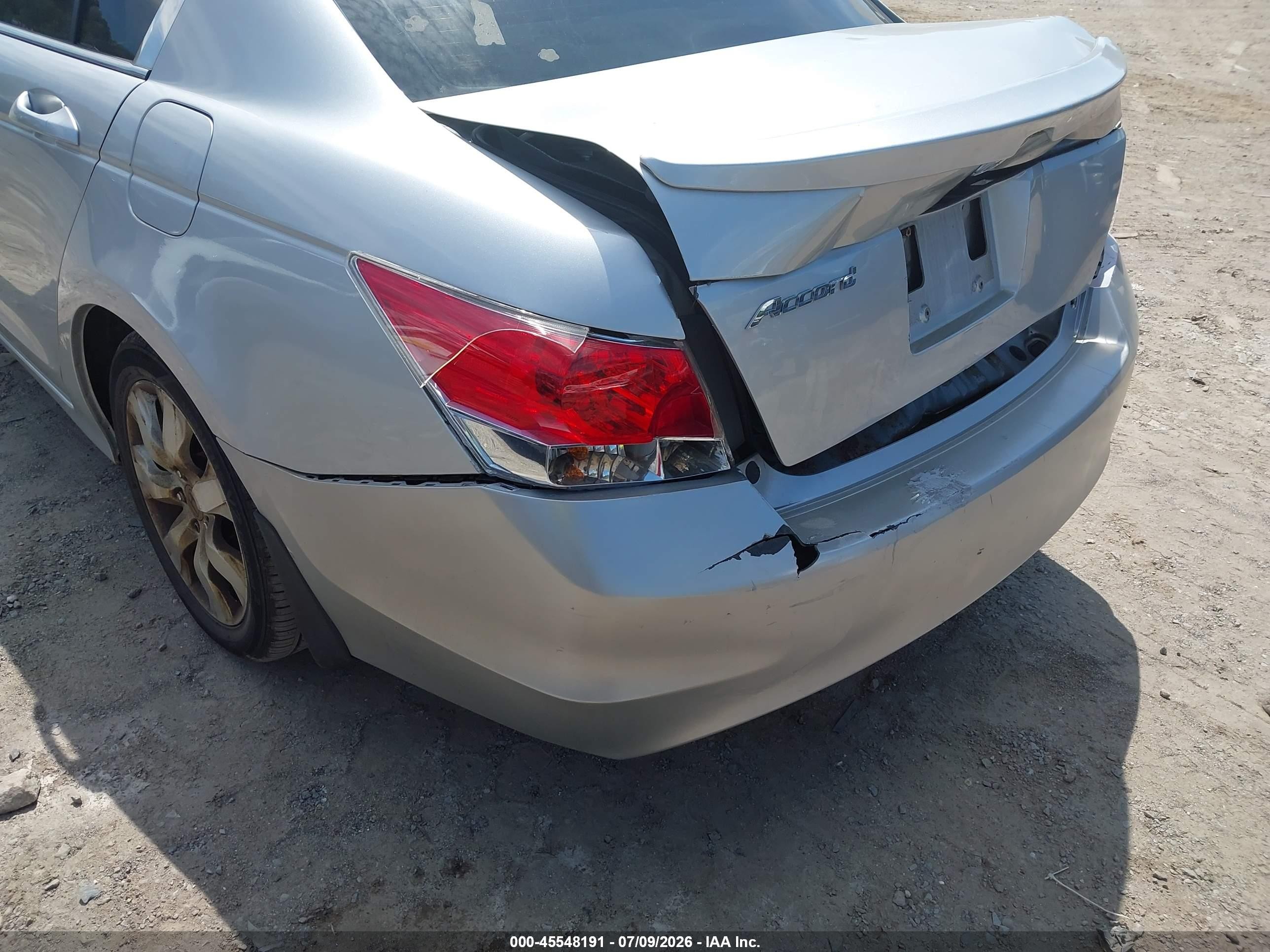 2010 Honda Accord 2.4 Ex-l Silver vin: 1HGCP2F84AA036398