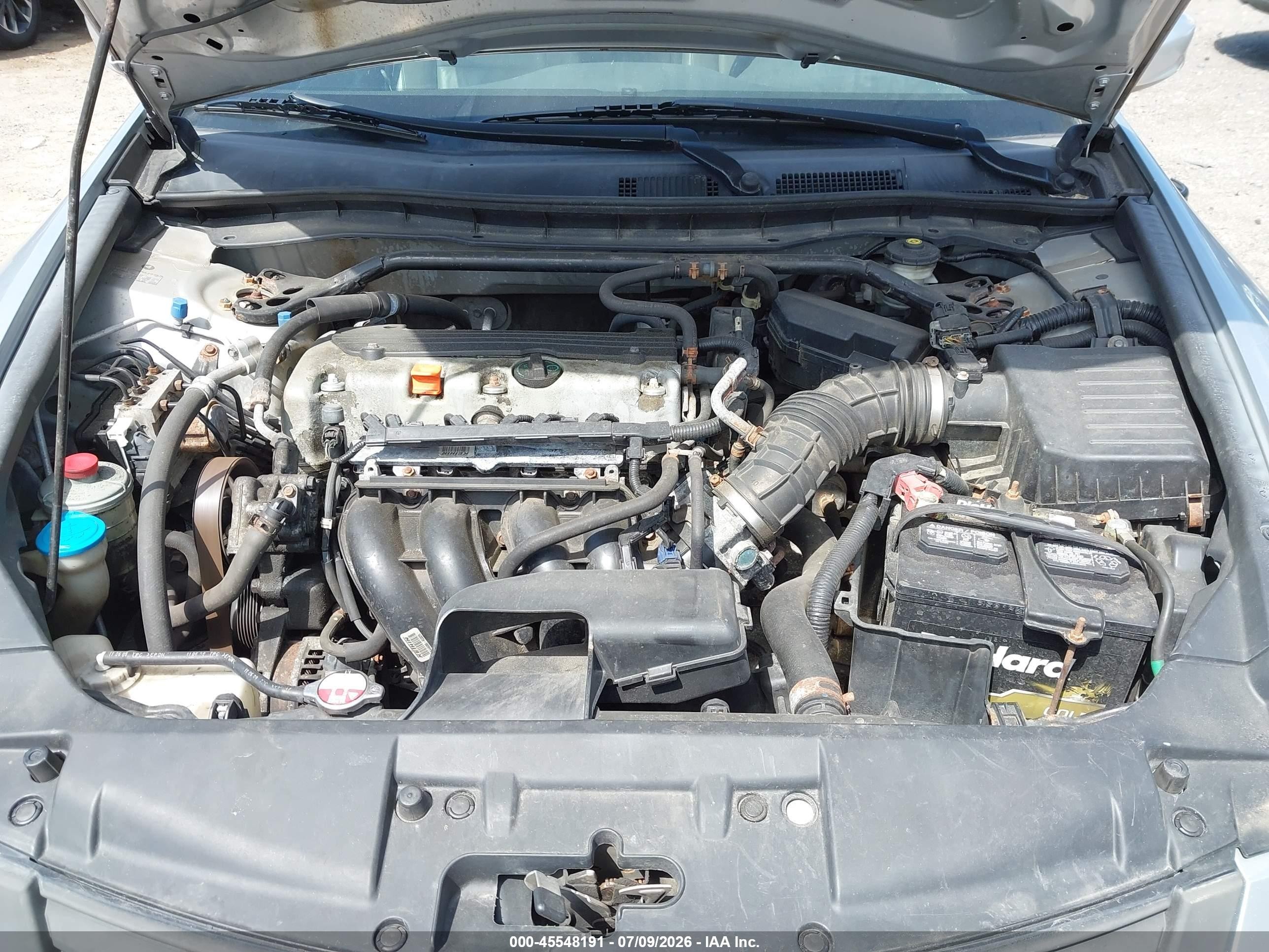 2010 Honda Accord 2.4 Ex-l Silver vin: 1HGCP2F84AA036398