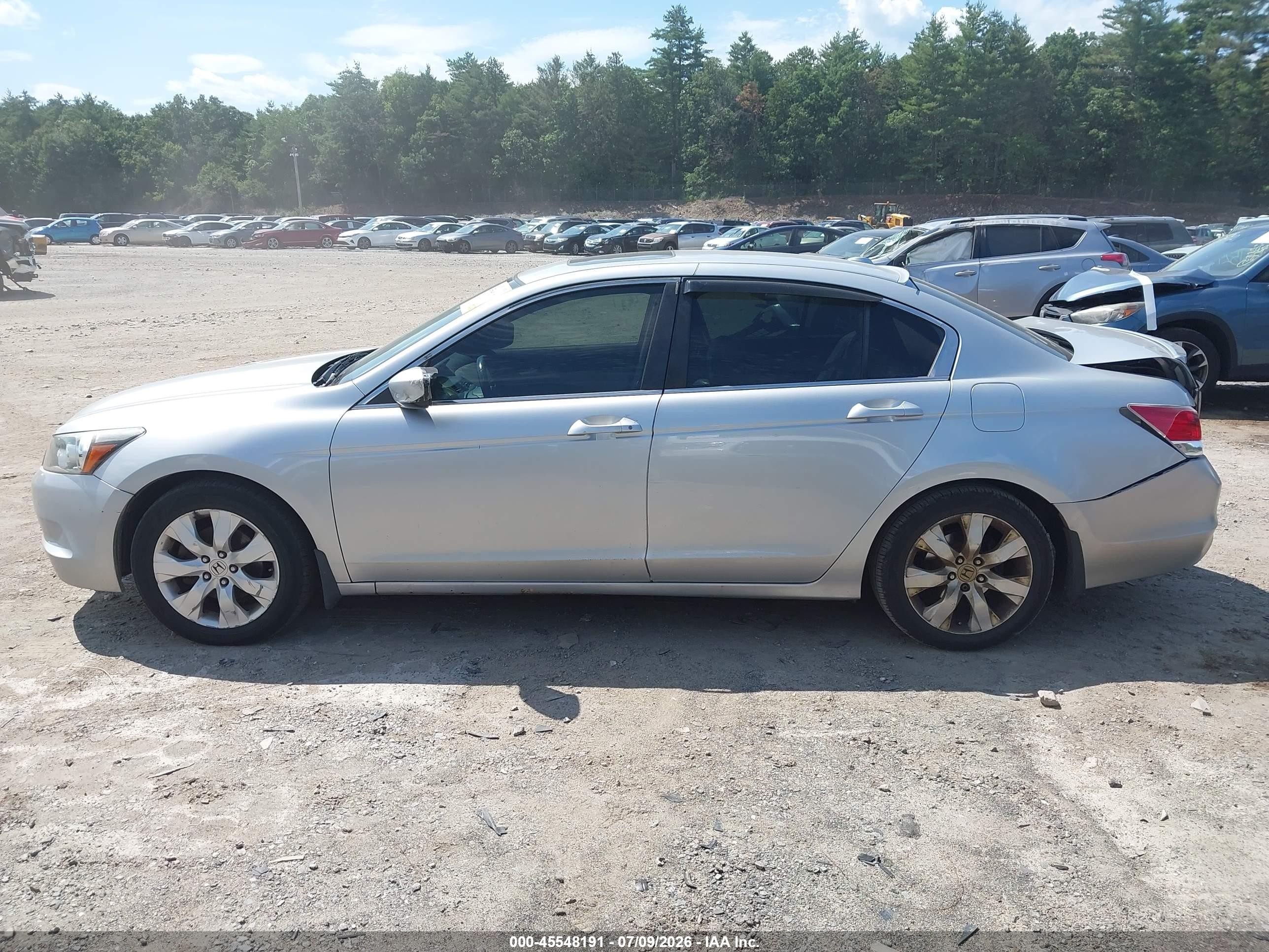 2010 Honda Accord 2.4 Ex-l Silver vin: 1HGCP2F84AA036398