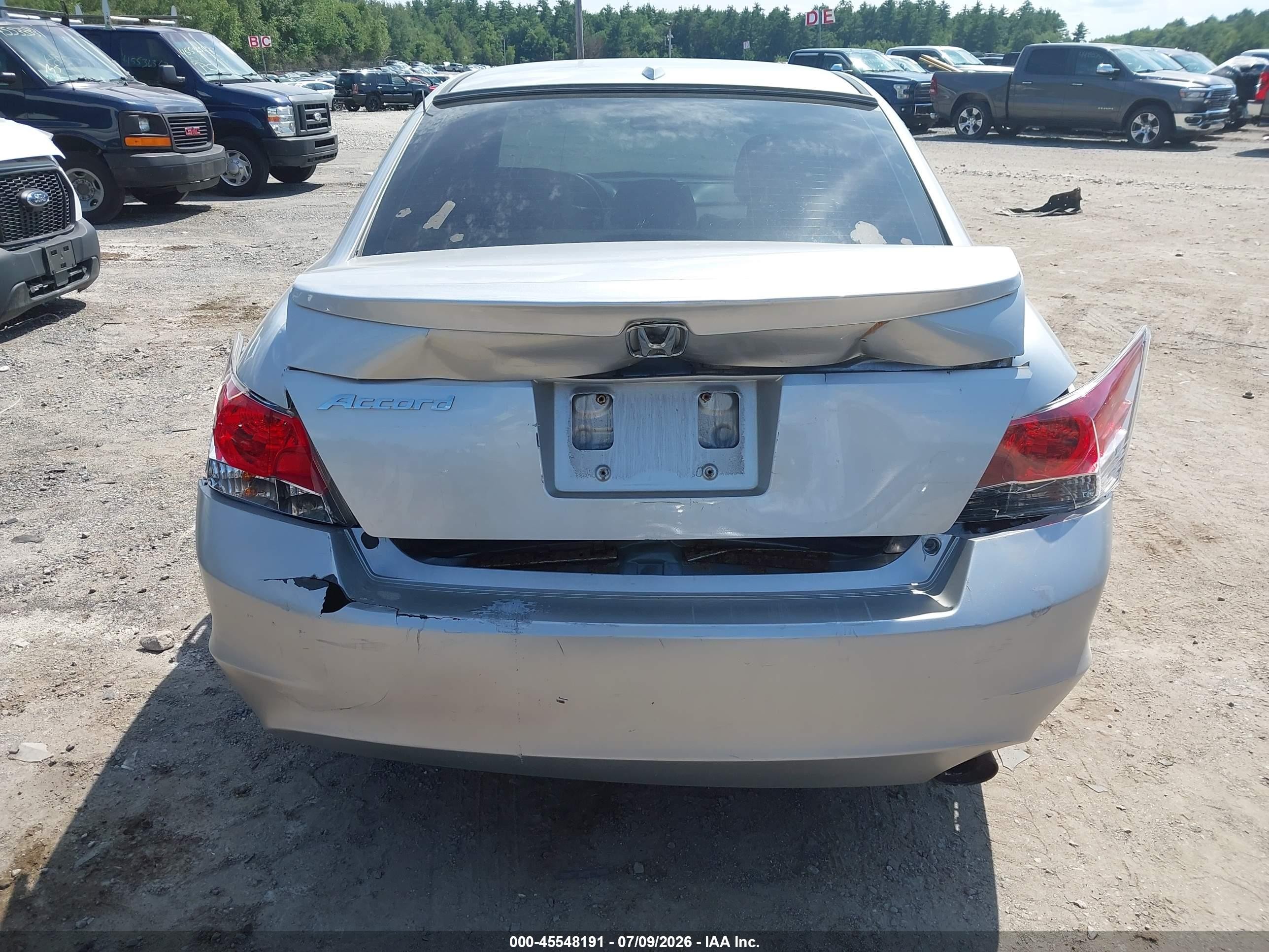 2010 Honda Accord 2.4 Ex-l Silver vin: 1HGCP2F84AA036398