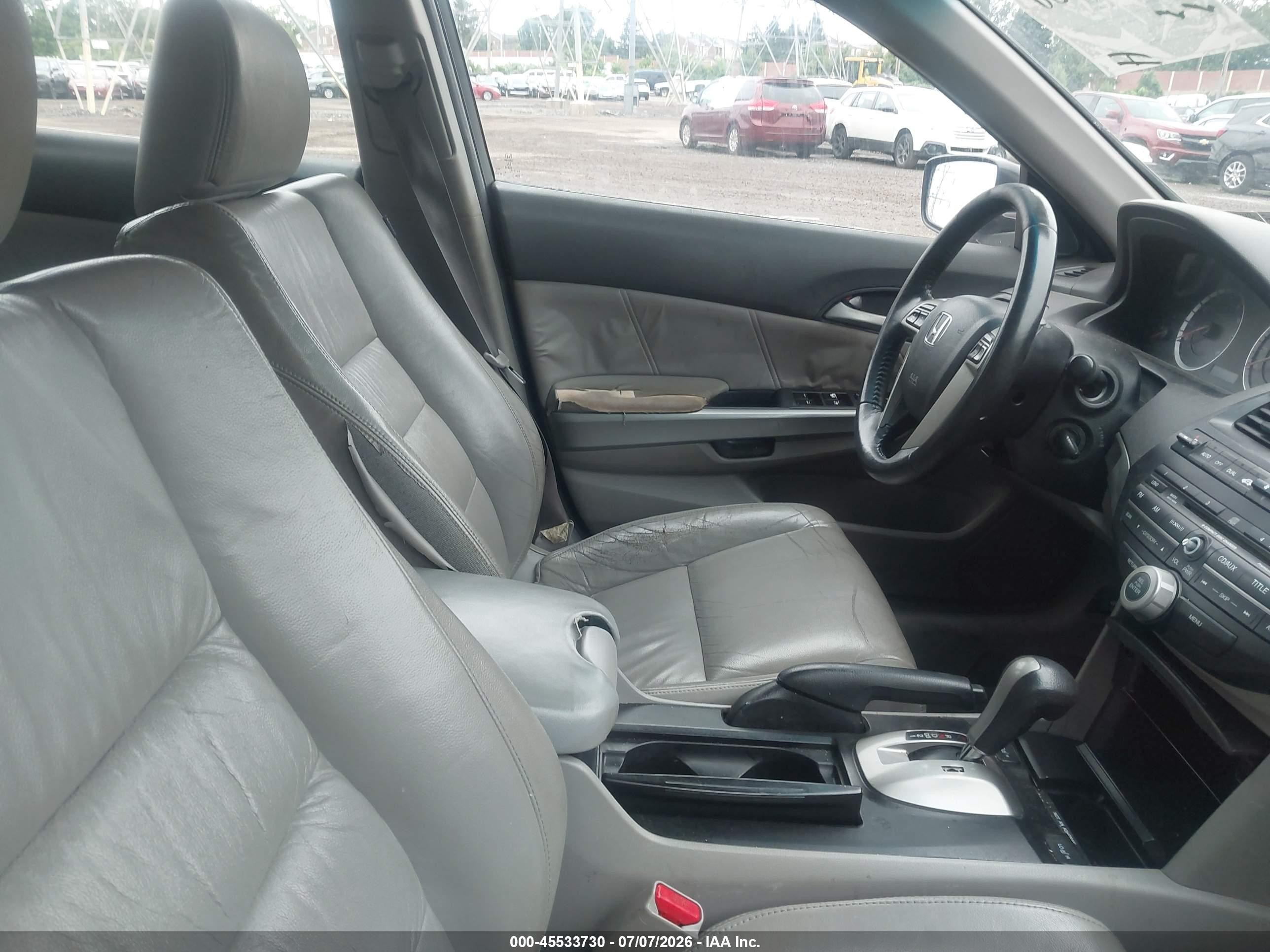 2010 Honda Accord 2.4 Ex-l Blue vin: 1HGCP2F84AA050799