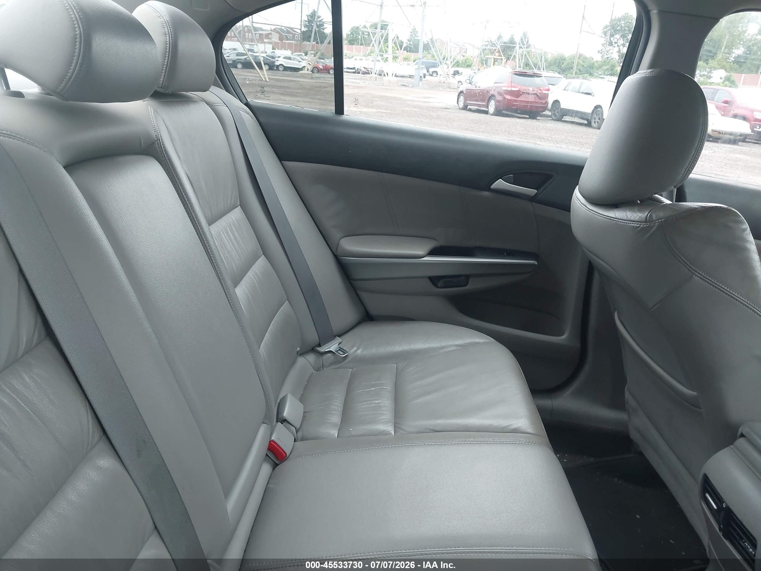 2010 Honda Accord 2.4 Ex-l Blue vin: 1HGCP2F84AA050799