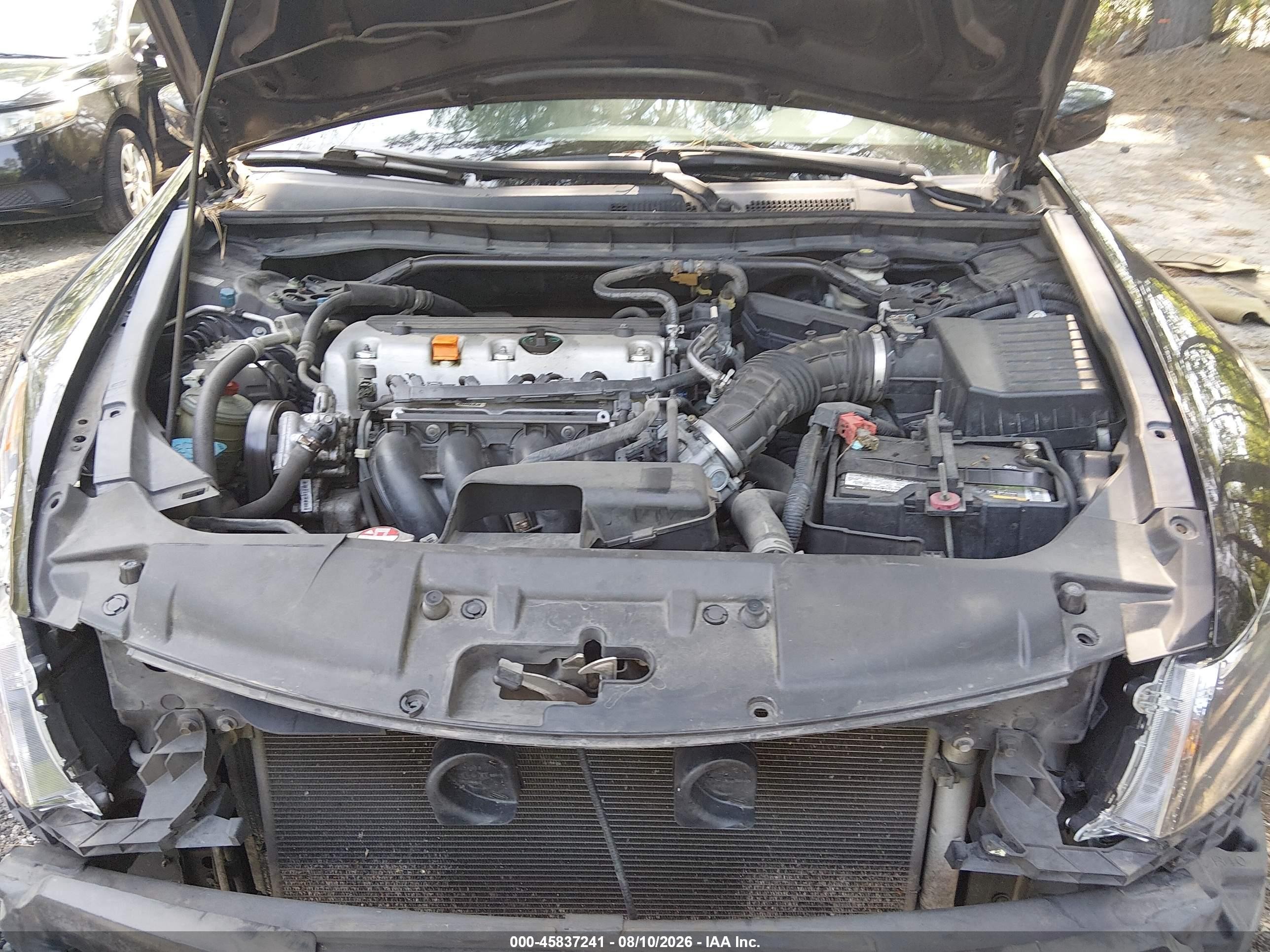2010 Honda Accord 2.4 Ex-l Black vin: 1HGCP2F84AA060670