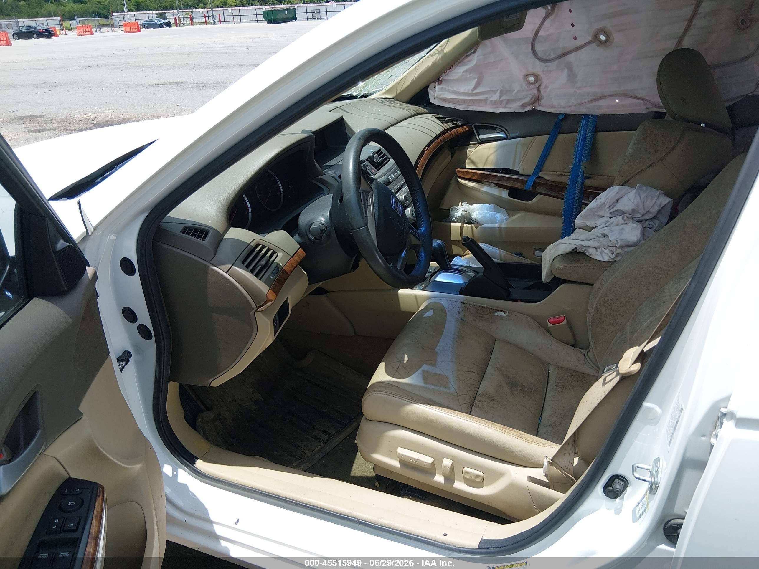 2010 Honda Accord 2.4 Ex-l Brown vin: 1HGCP2F84AA071572