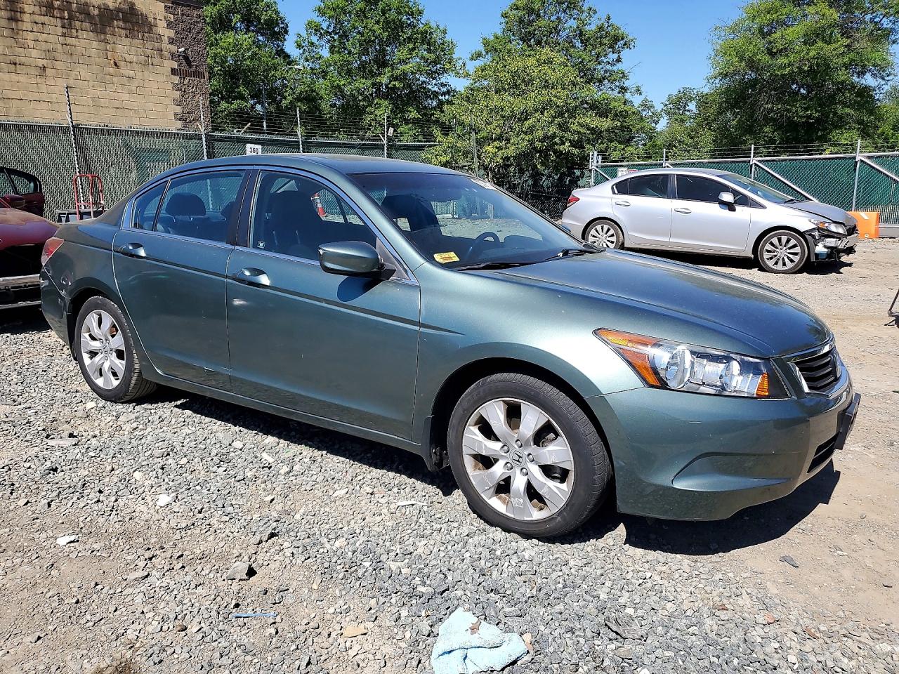 2010 Honda Accord Exl Green vin: 1HGCP2F84AA097542