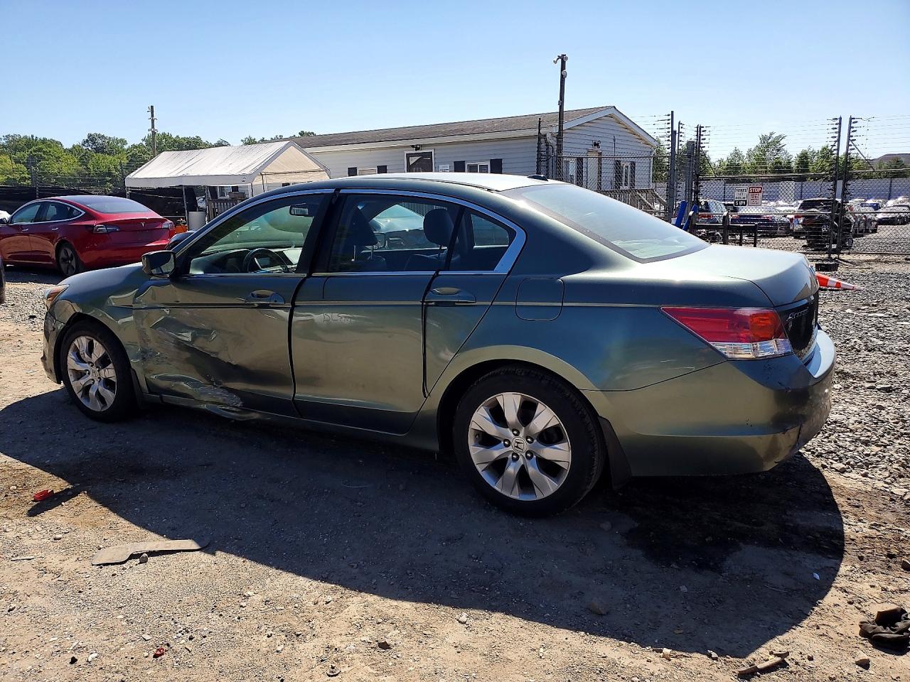 2010 Honda Accord Exl Green vin: 1HGCP2F84AA097542