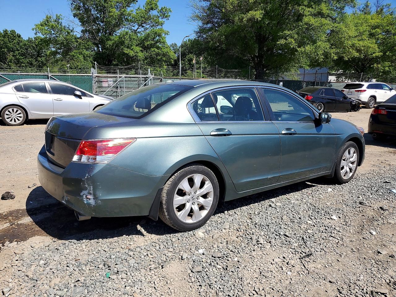 2010 Honda Accord Exl Green vin: 1HGCP2F84AA097542