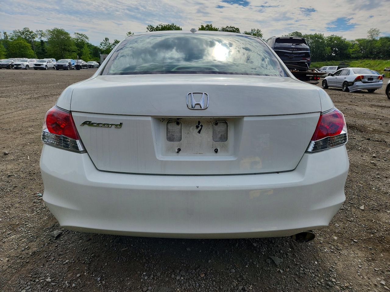2010 Honda Accord Exl Белый vin: 1HGCP2F84AA104697
