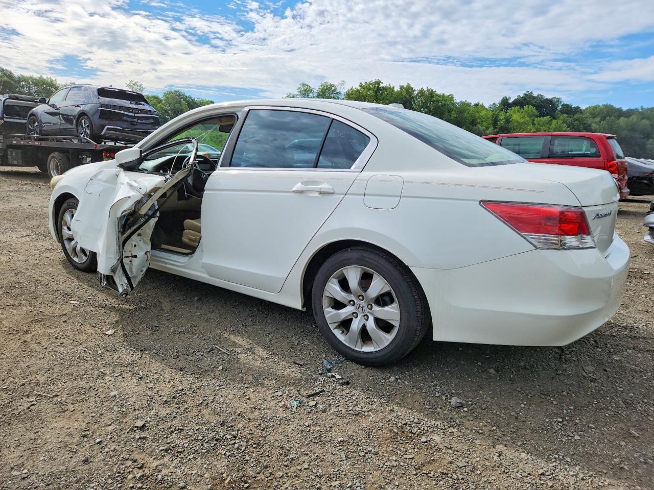 2010 Honda Accord Exl Белый vin: 1HGCP2F84AA104697