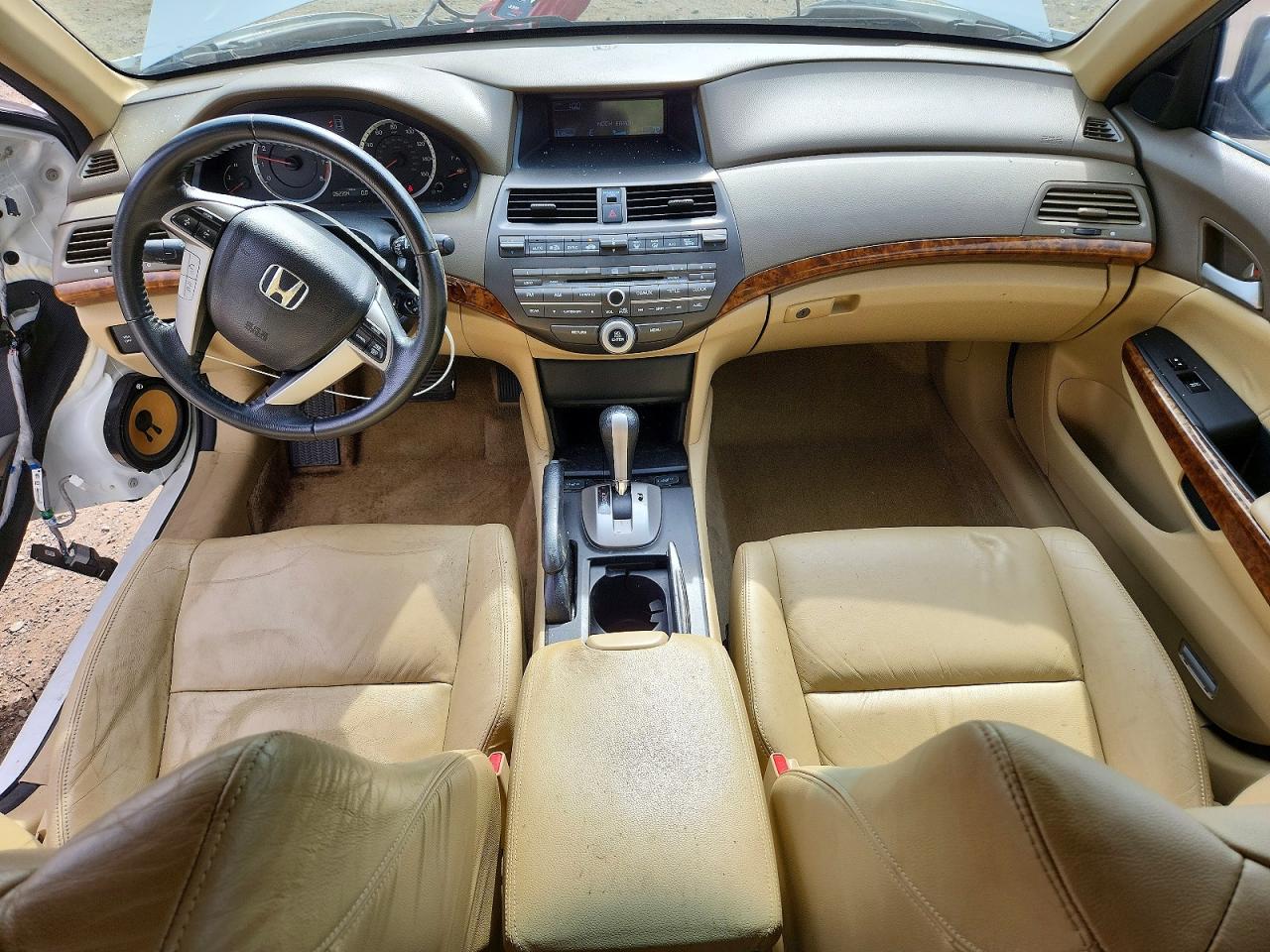 2010 Honda Accord Exl Белый vin: 1HGCP2F84AA104697