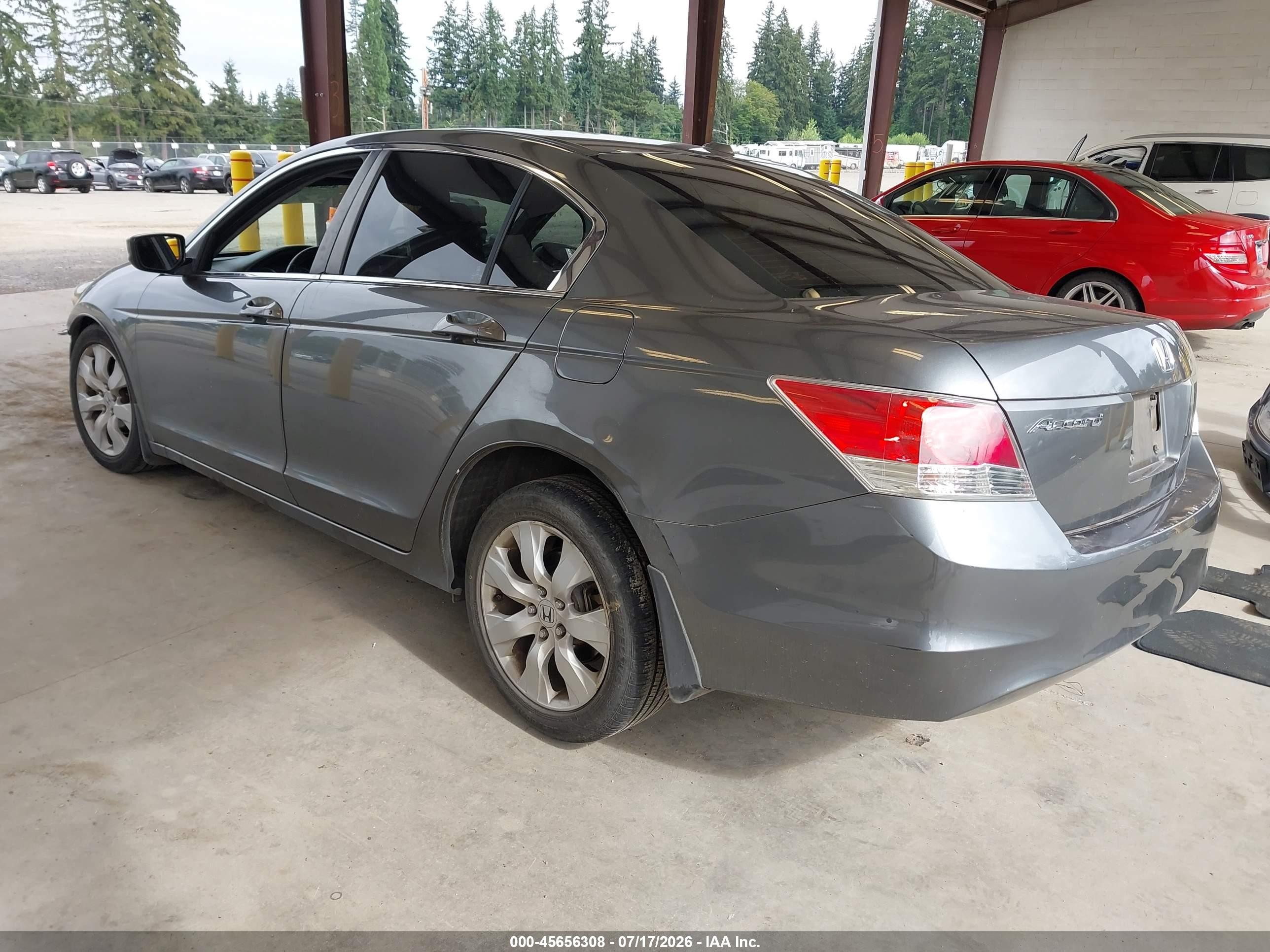 2010 Honda Accord 2.4 Ex-l Gray vin: 1HGCP2F84AA123735