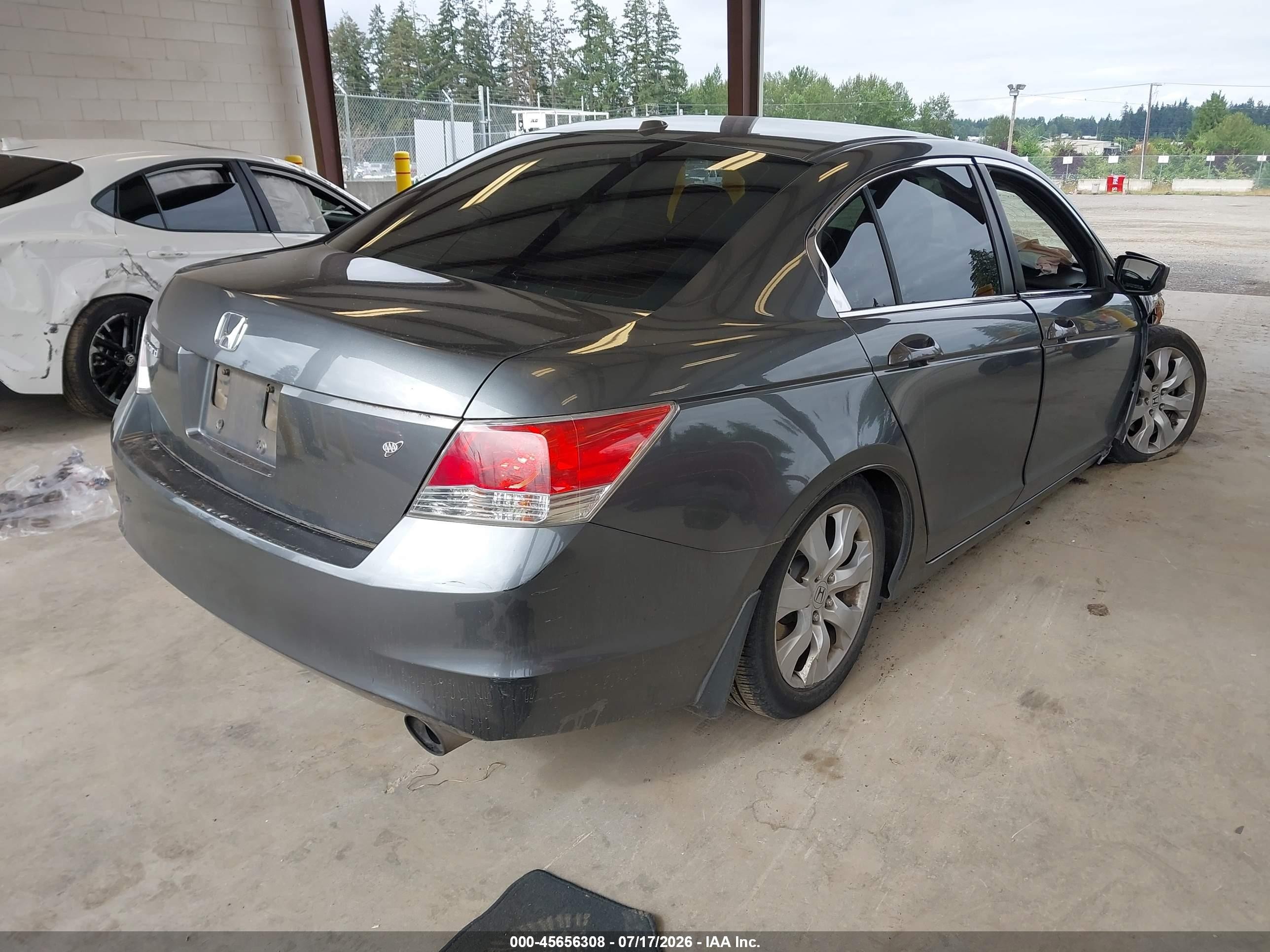 2010 Honda Accord 2.4 Ex-l Gray vin: 1HGCP2F84AA123735