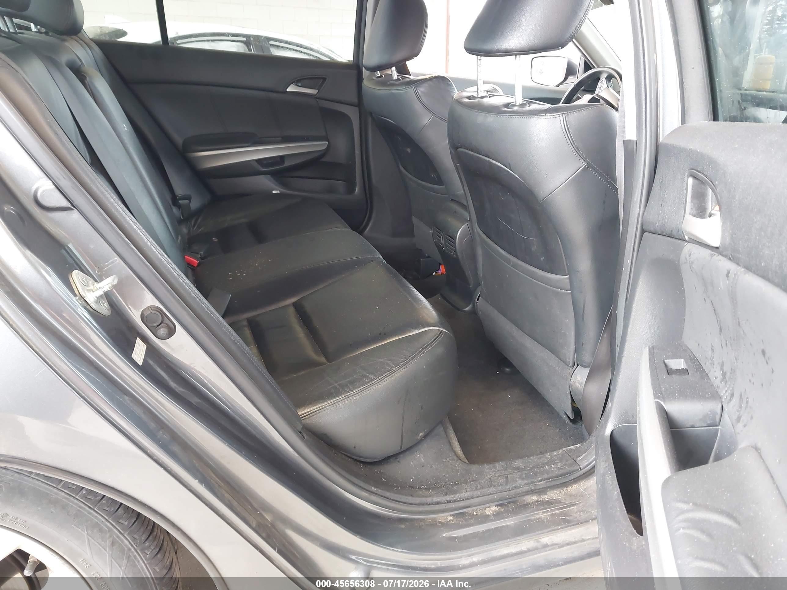 2010 Honda Accord 2.4 Ex-l Gray vin: 1HGCP2F84AA123735