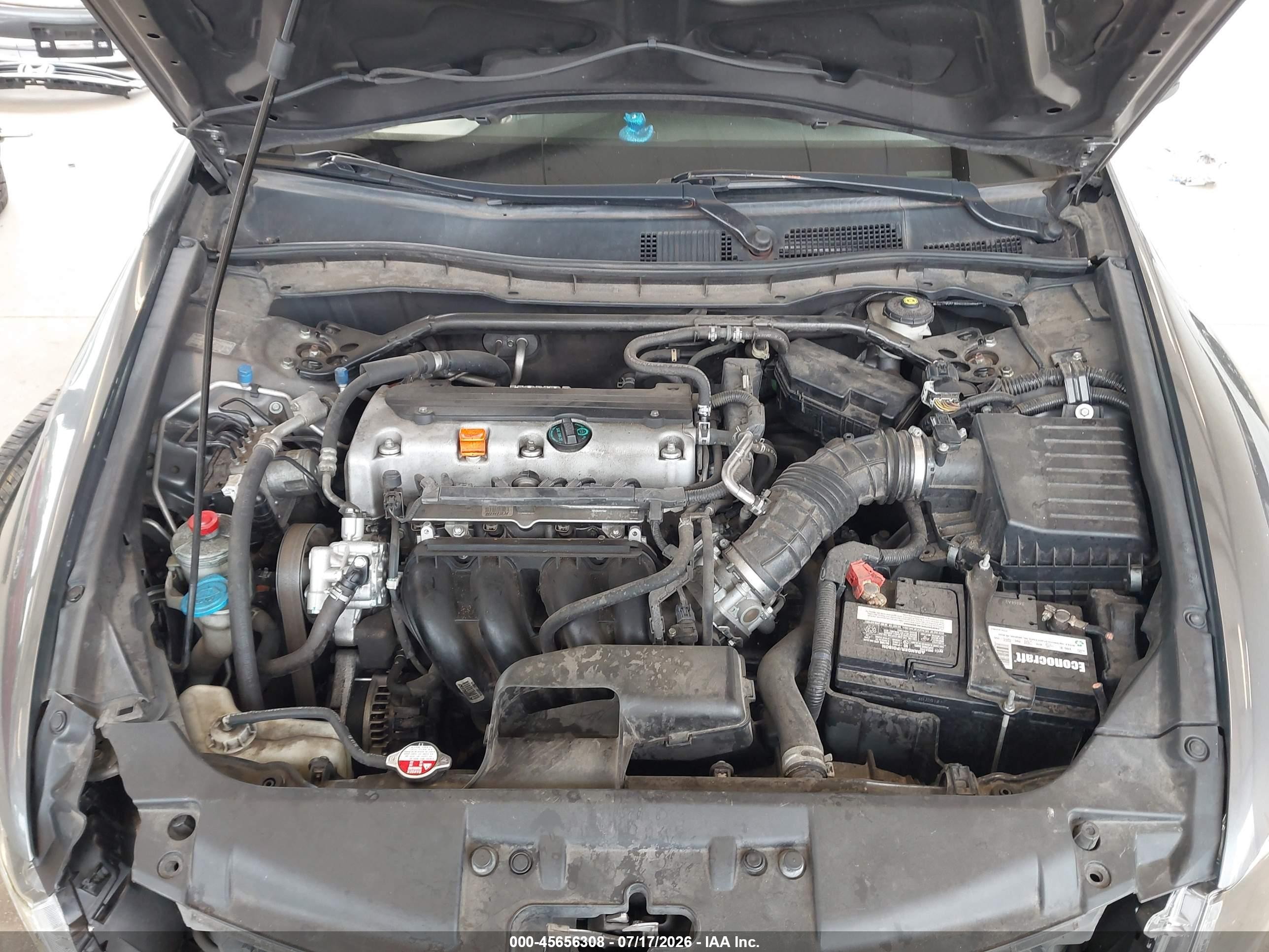 2010 Honda Accord 2.4 Ex-l Gray vin: 1HGCP2F84AA123735