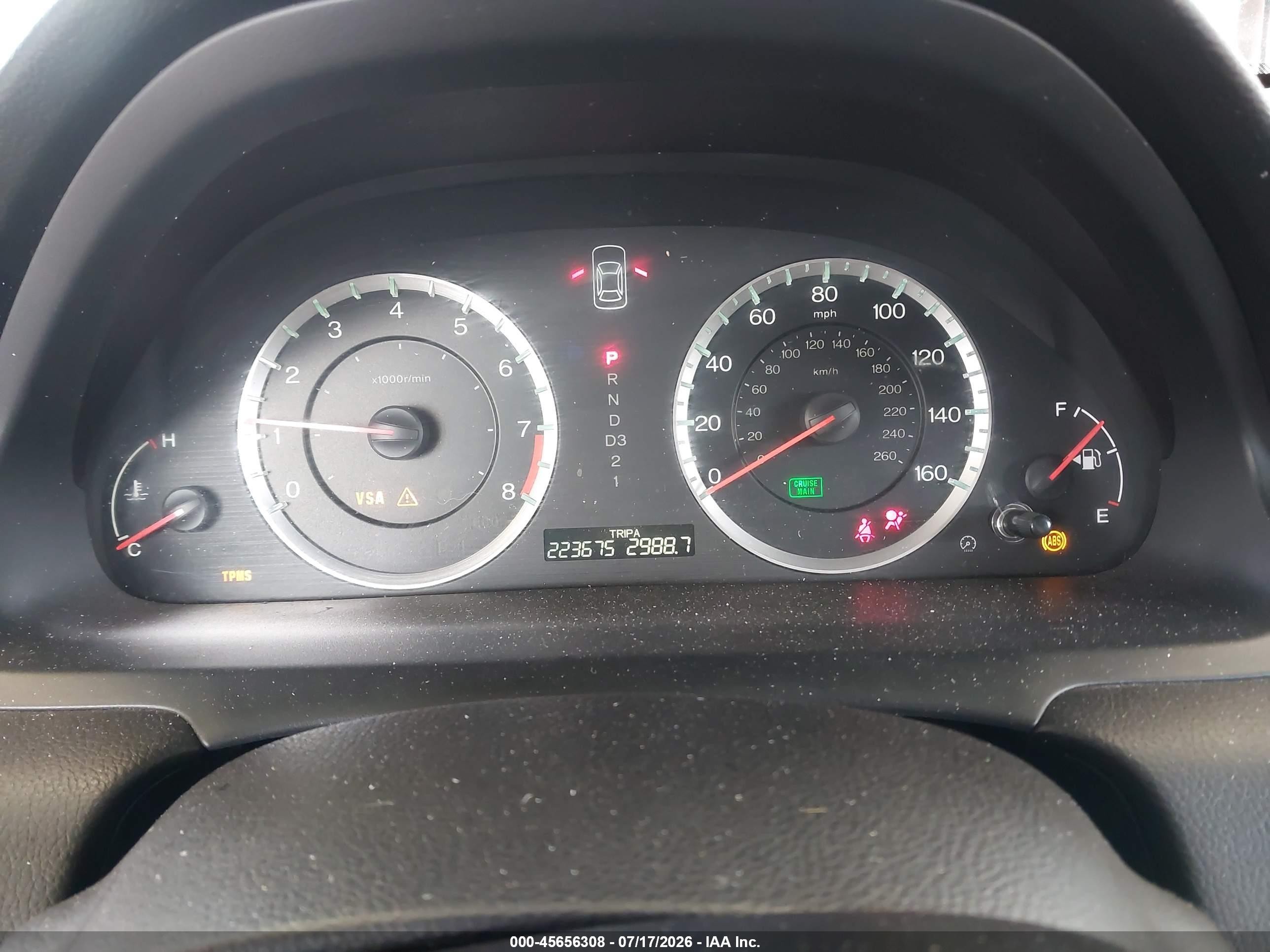 2010 Honda Accord 2.4 Ex-l Gray vin: 1HGCP2F84AA123735