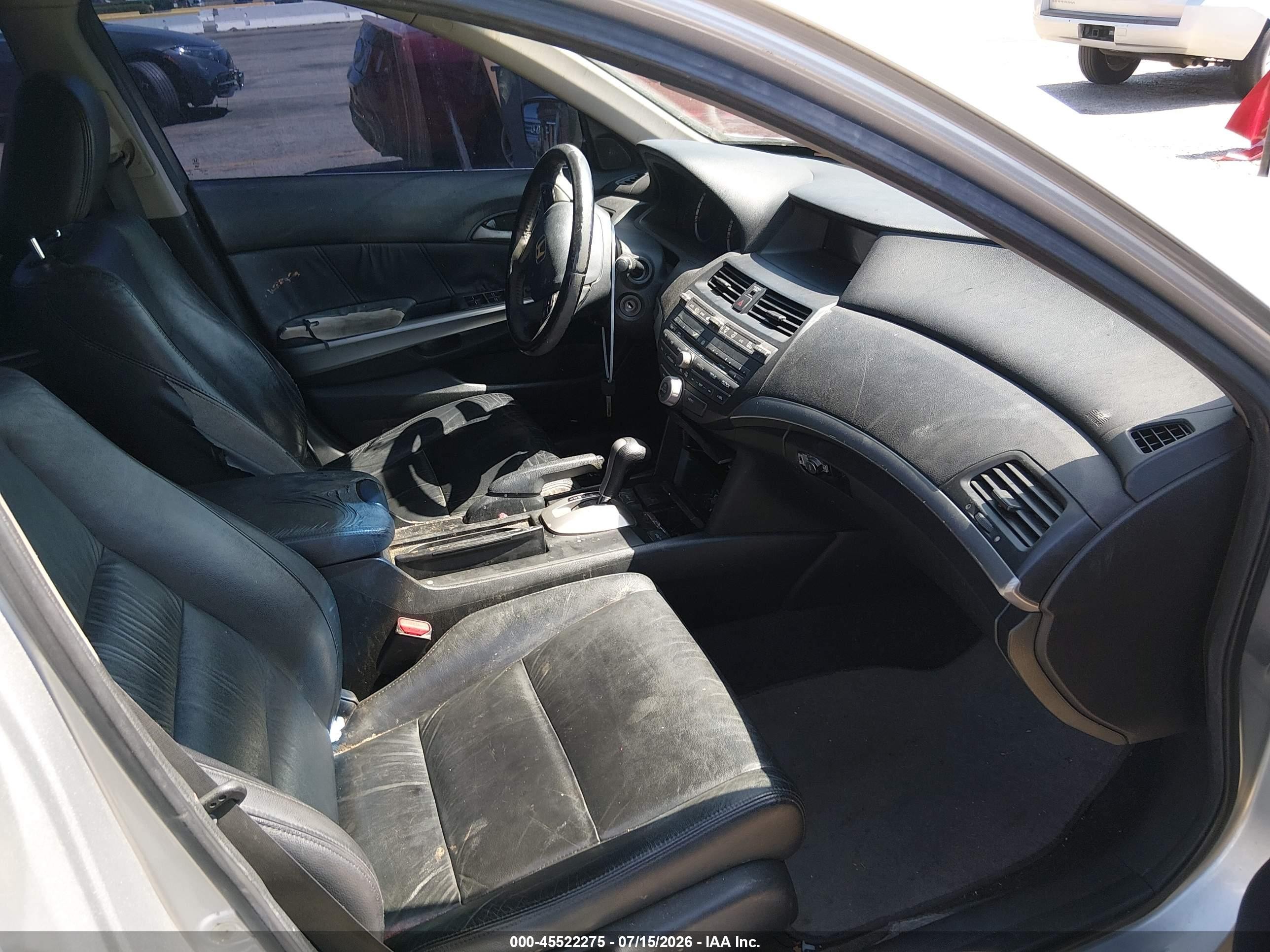 2010 Honda Accord 2.4 Ex-l Silver vin: 1HGCP2F84AA138252