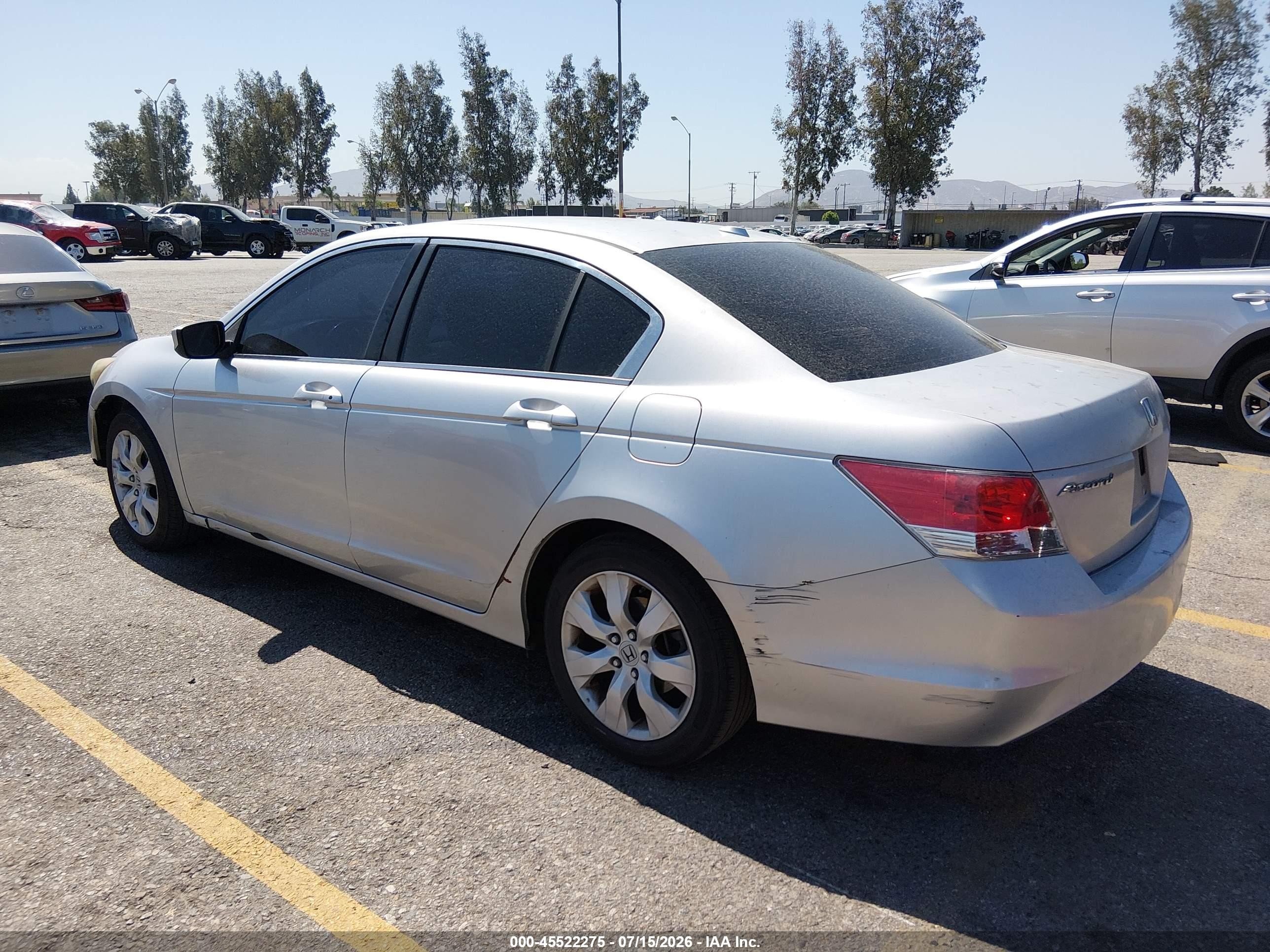 2010 Honda Accord 2.4 Ex-l Silver vin: 1HGCP2F84AA138252