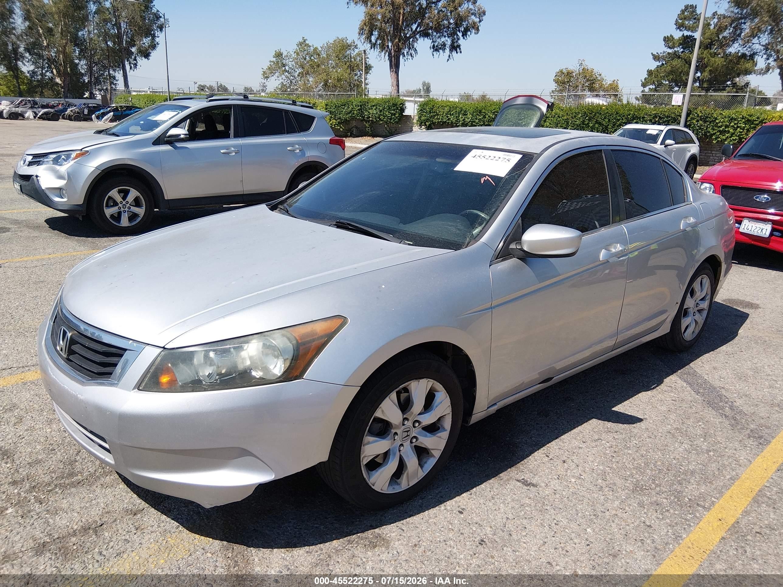 2010 Honda Accord 2.4 Ex-l Silver vin: 1HGCP2F84AA138252