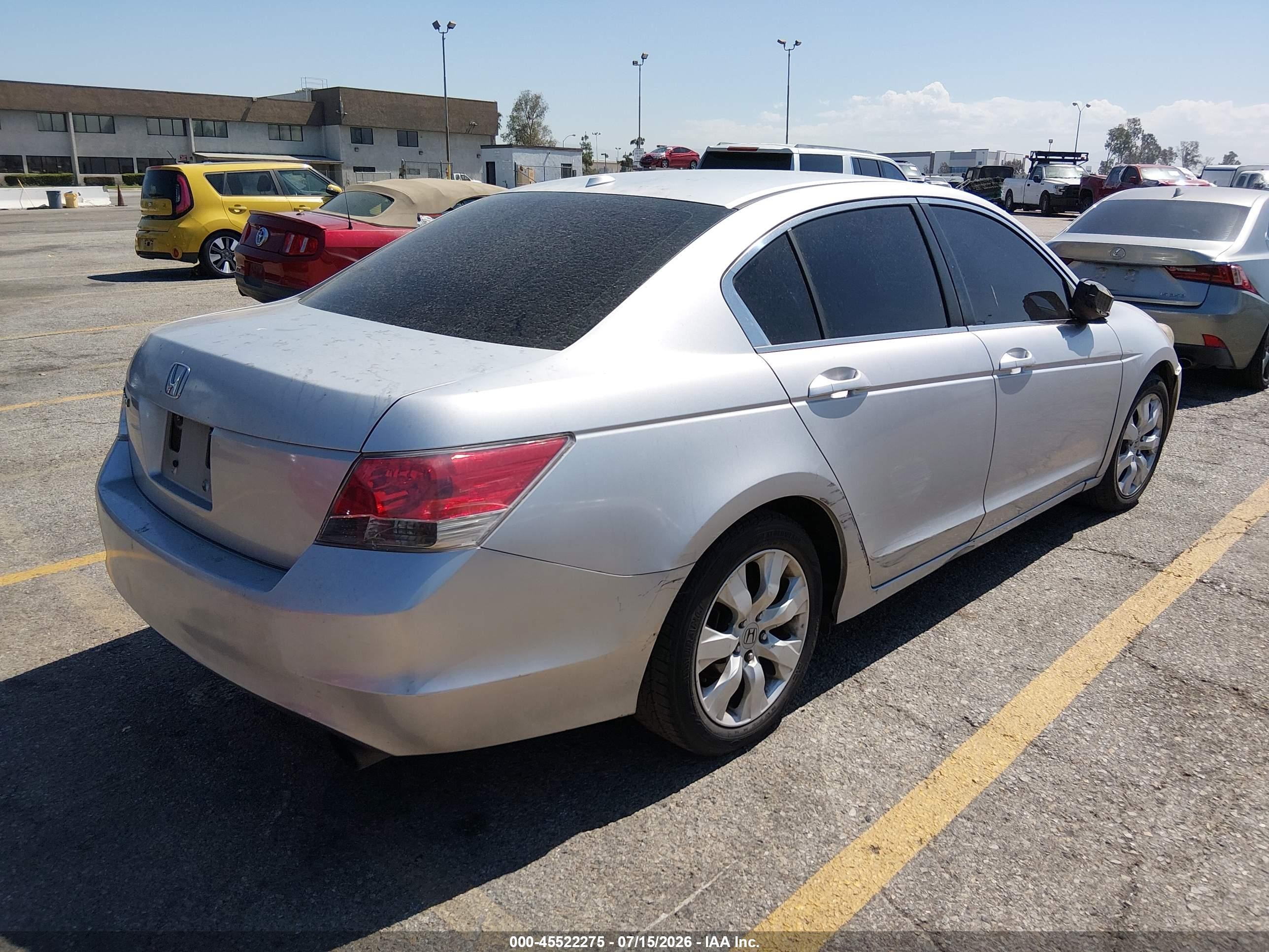 2010 Honda Accord 2.4 Ex-l Silver vin: 1HGCP2F84AA138252