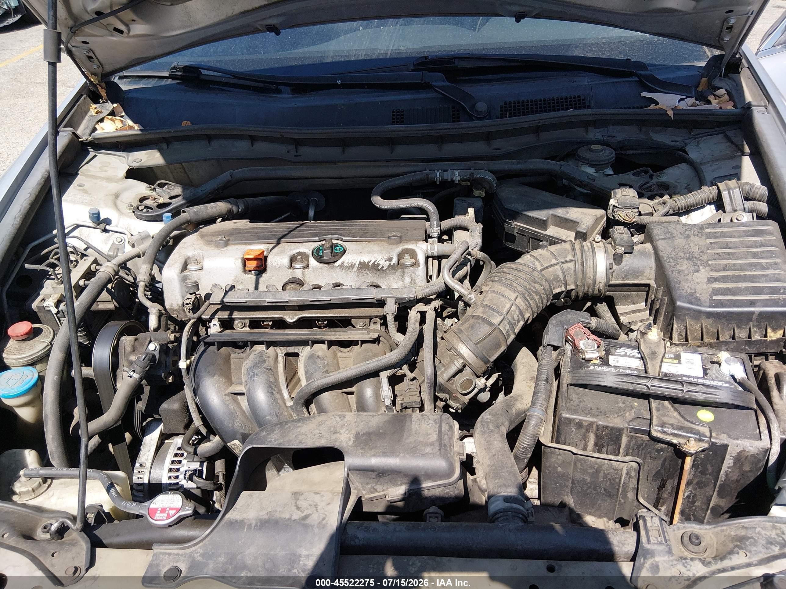 2010 Honda Accord 2.4 Ex-l Silver vin: 1HGCP2F84AA138252