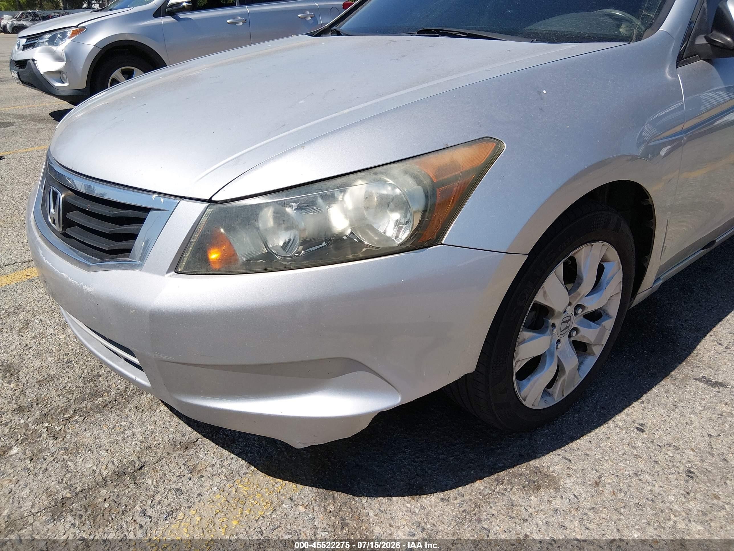2010 Honda Accord 2.4 Ex-l Silver vin: 1HGCP2F84AA138252